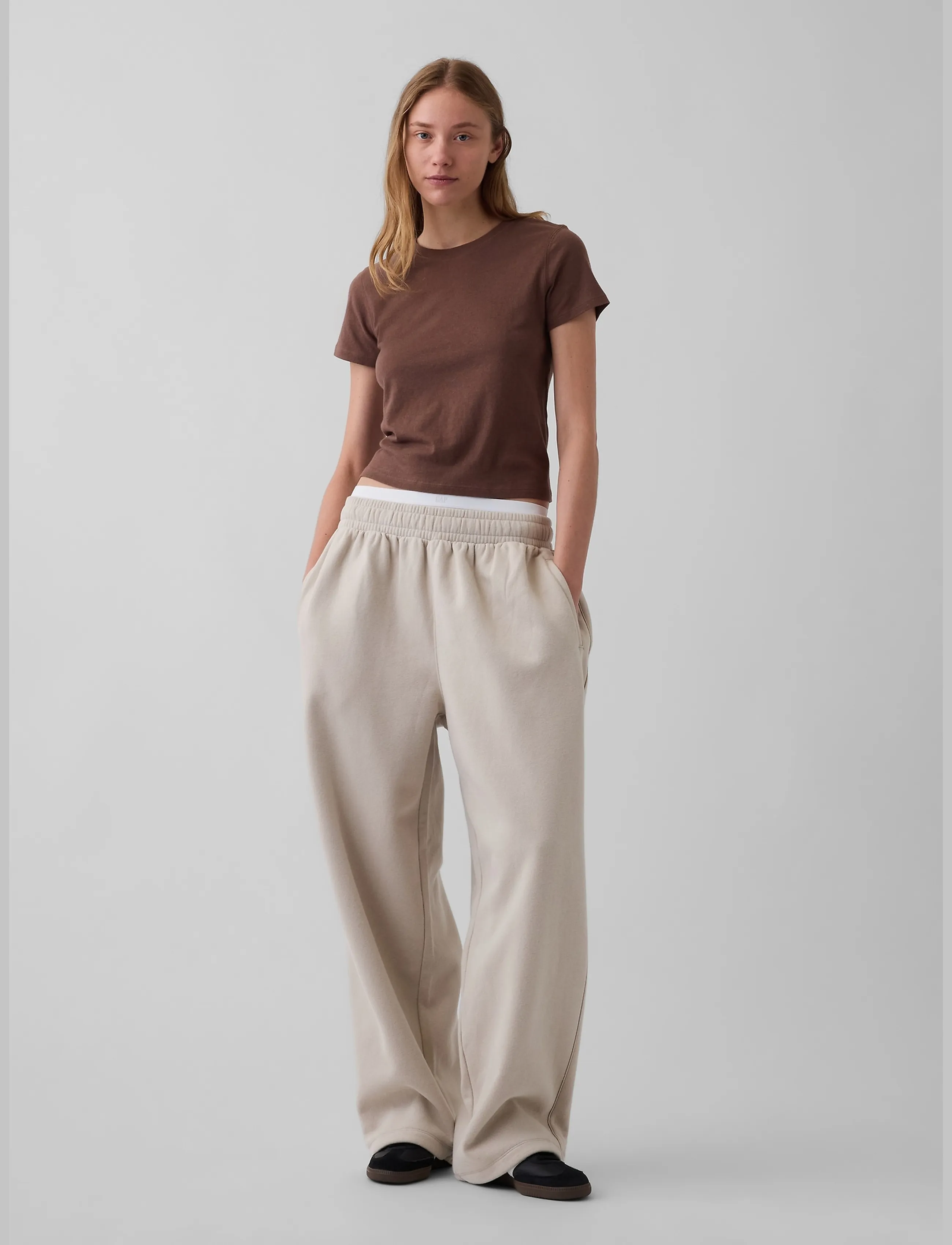 GAP - Adult VintageSoft Baggy Sweatpants from the GAP collection - kollektioner - moonstone - 5