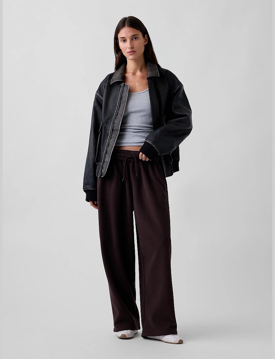 GAP - Adult VintageSoft Baggy Sweatpants from the GAP collection - kollektioner - terra brown - 0