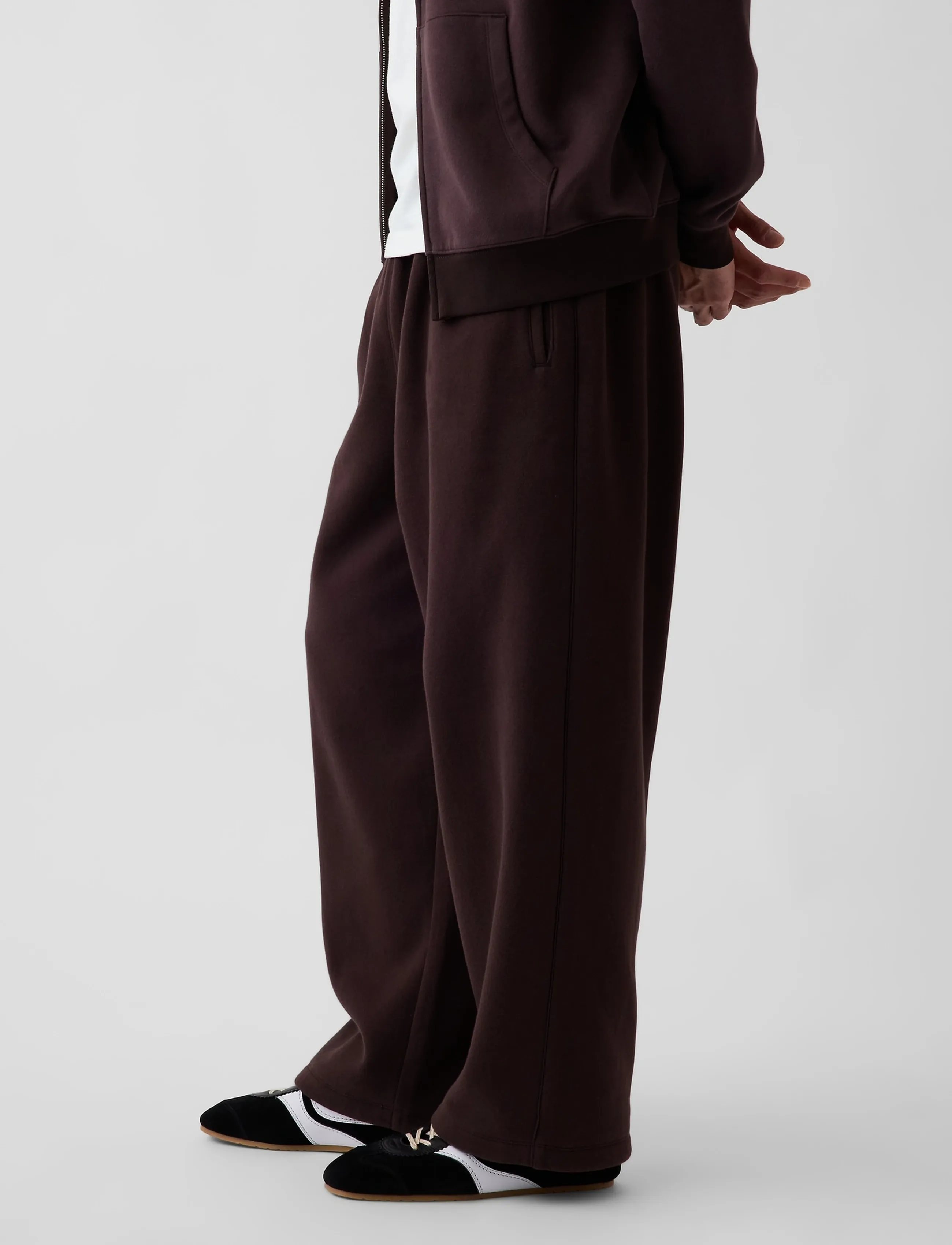 GAP - Adult VintageSoft Baggy Sweatpants from the GAP collection - kollektioner - terra brown - 3