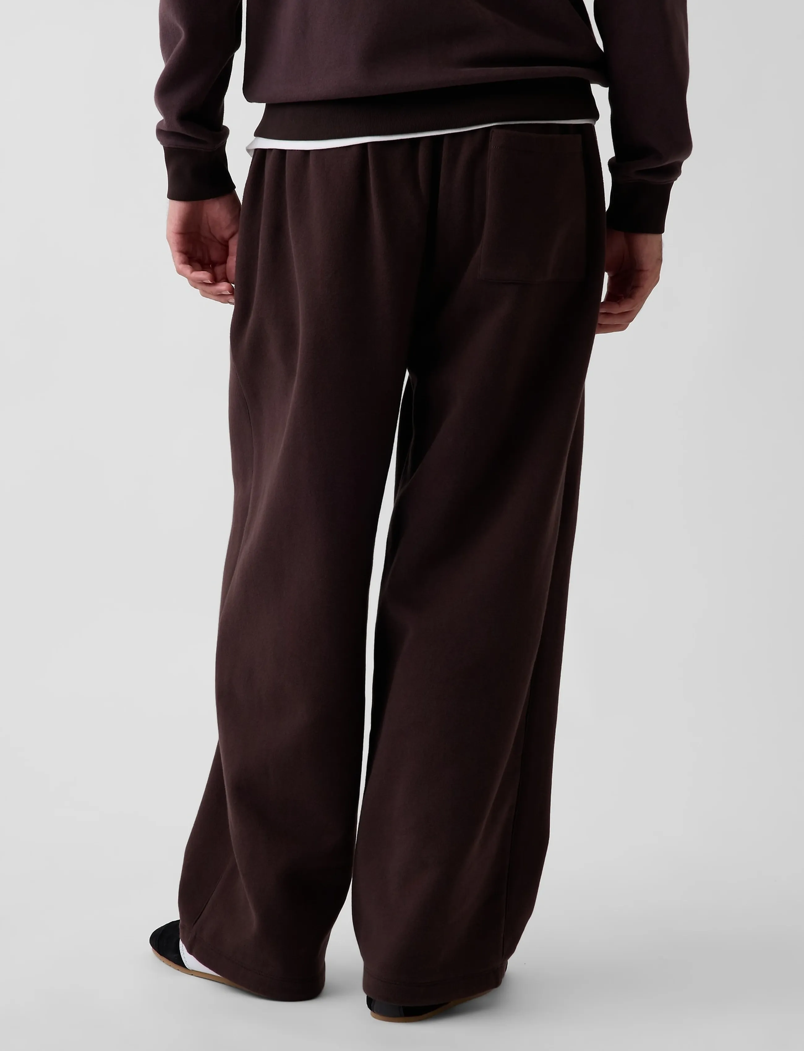 GAP - Adult VintageSoft Baggy Sweatpants from the GAP collection - kollektioner - terra brown - 4
