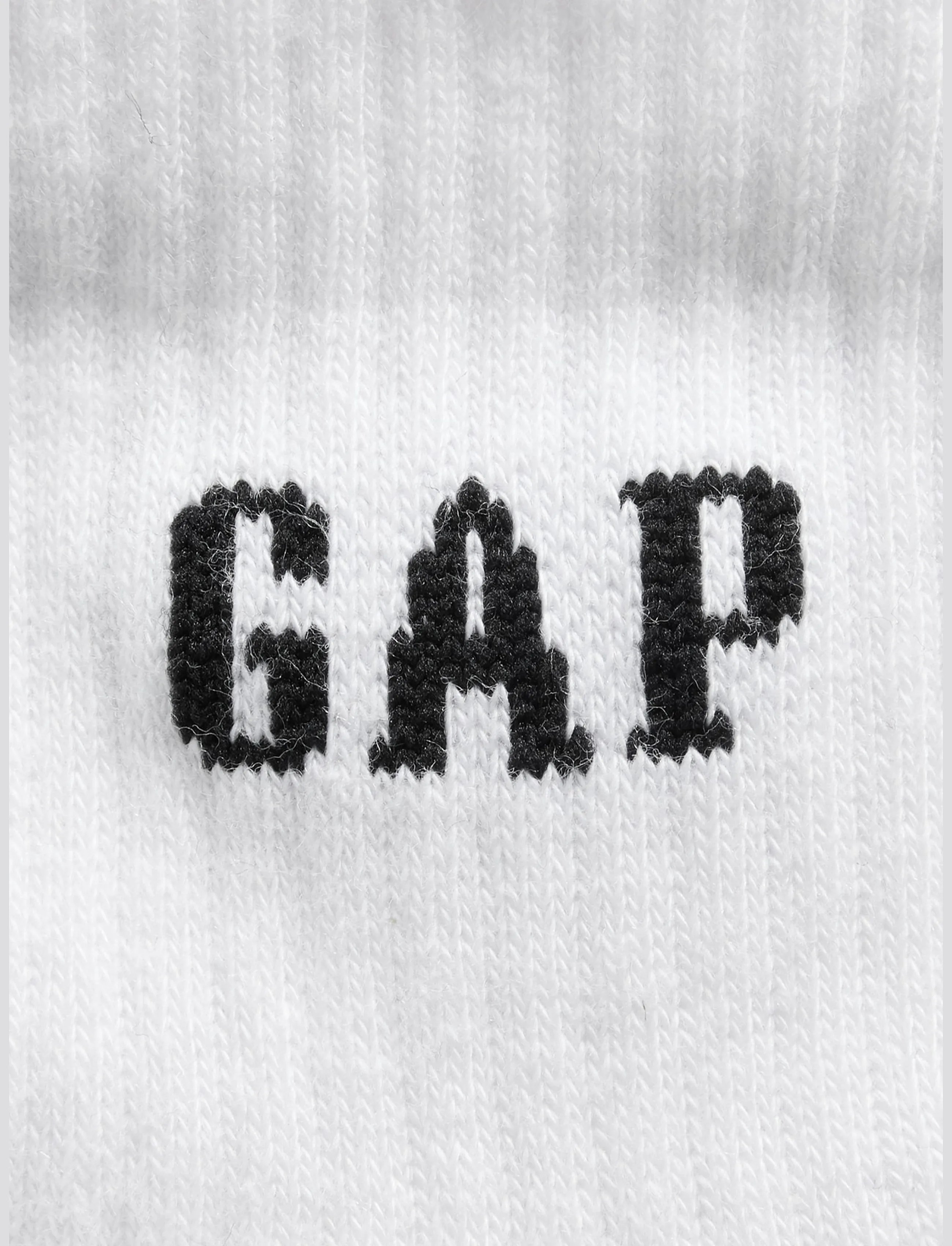 GAP - Gap Logo Quarter Crew Socks - ankelstrumpor - optic white - 1