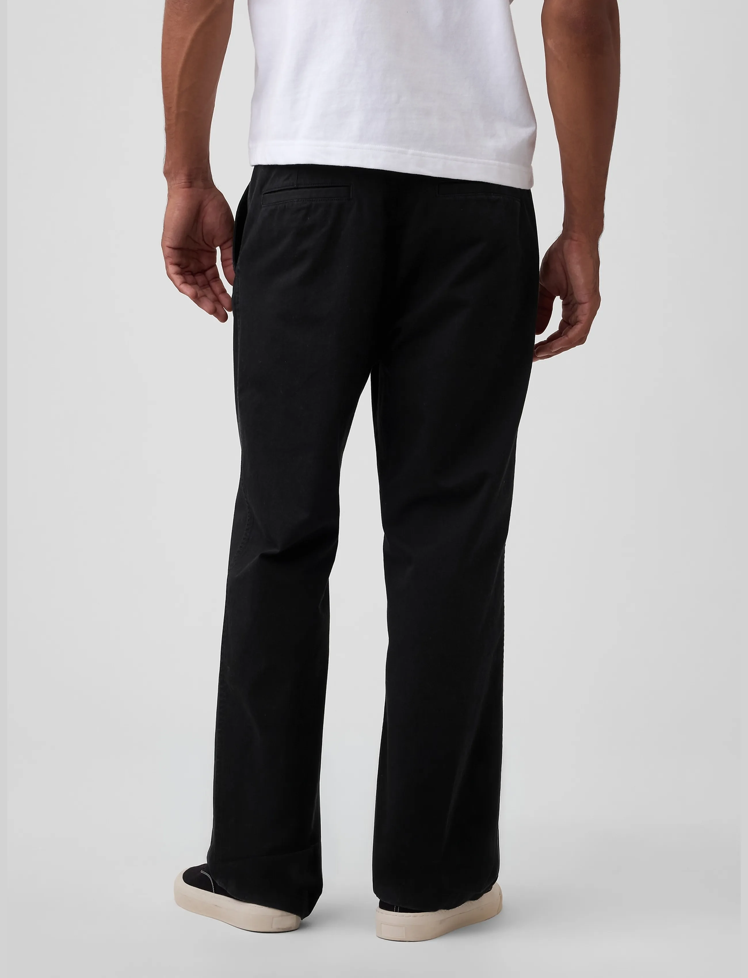 GAP - Heavyweight Twill '90s Loose Khakis - chinos - black 1 - 4