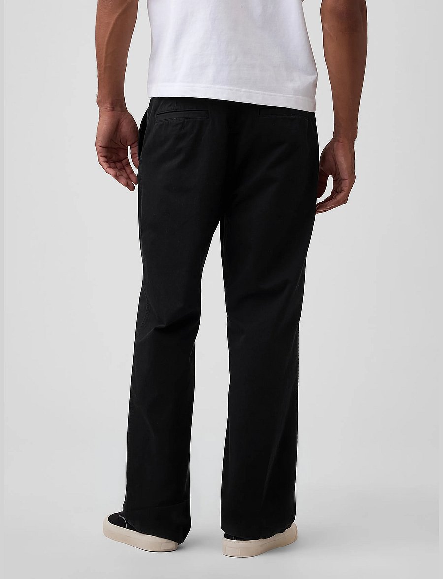 GAP - Heavyweight Twill '90s Loose Khakis - chinos - black 1 - 4