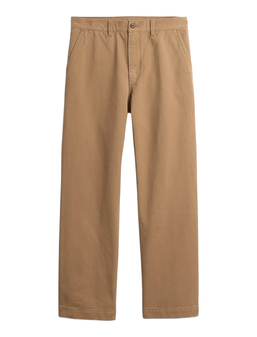 GAP - Heavyweight Twill '90s Loose Khakis - chinos - cream caramel - 1