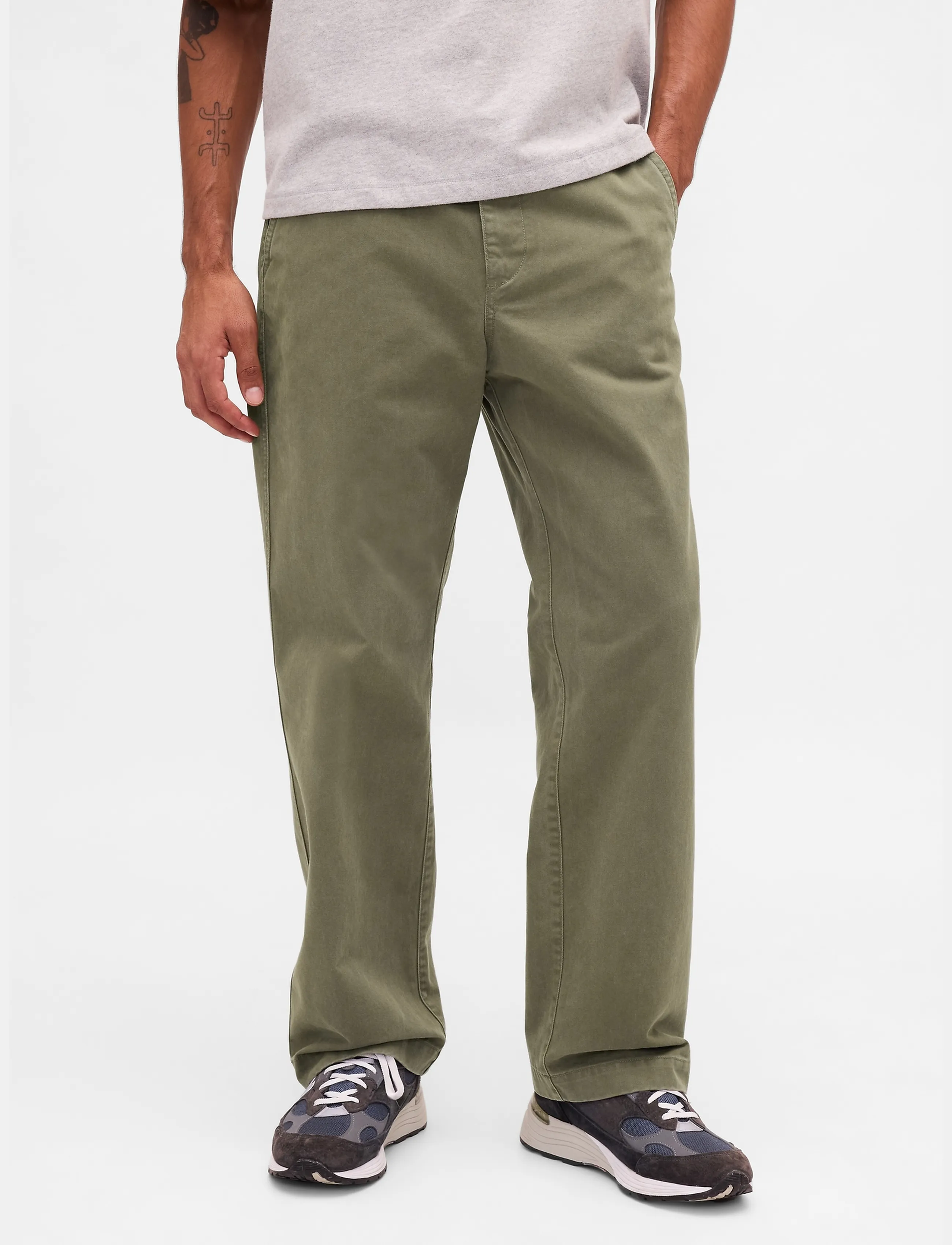 GAP Heavyweight Twill '90S Loose Khakis chinos herr – bild 2