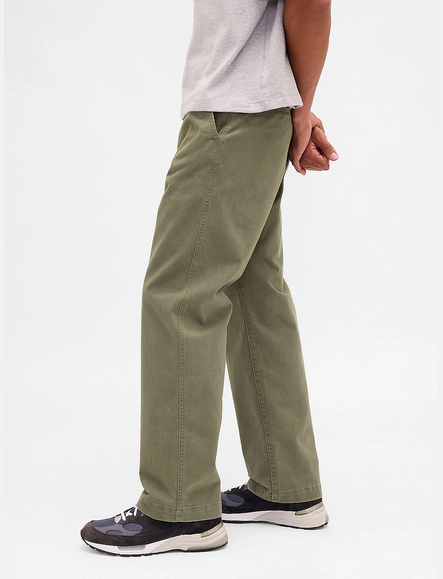 GAP - Heavyweight Twill '90s Loose Khakis - chinos - surplus - 3
