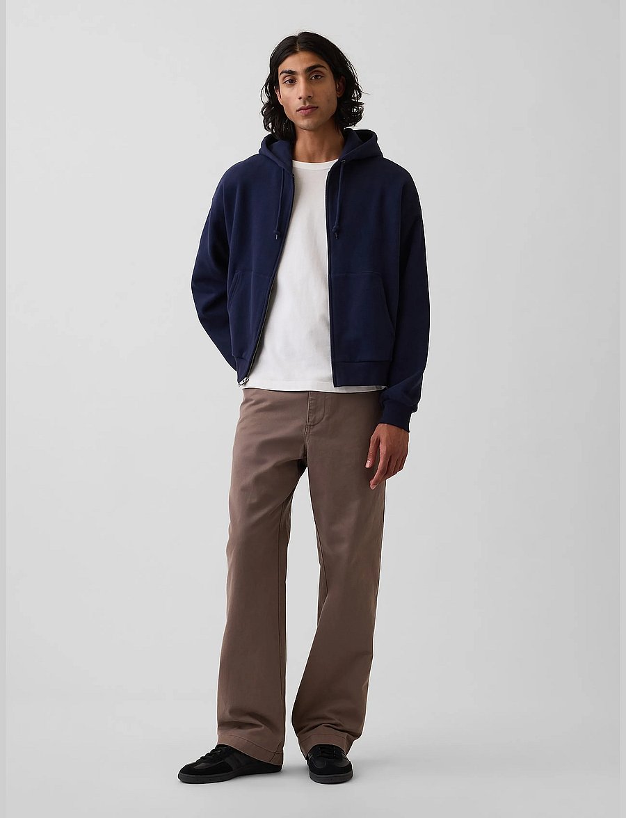 GAP - Heavyweight Twill '90s Loose Khakis - chinos - toasted almond - 0