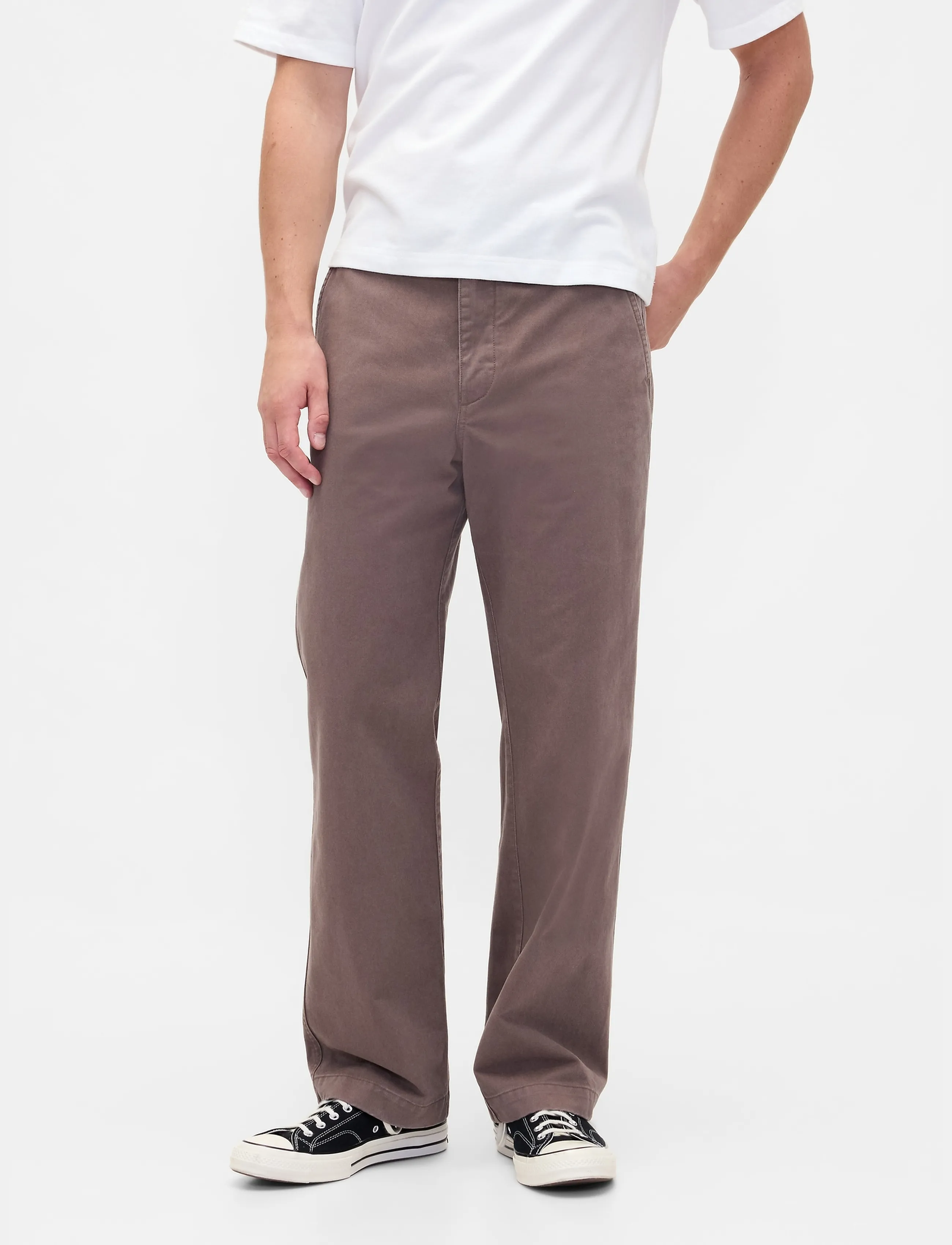 GAP - Heavyweight Twill '90s Loose Khakis - chinos - toasted almond - 2