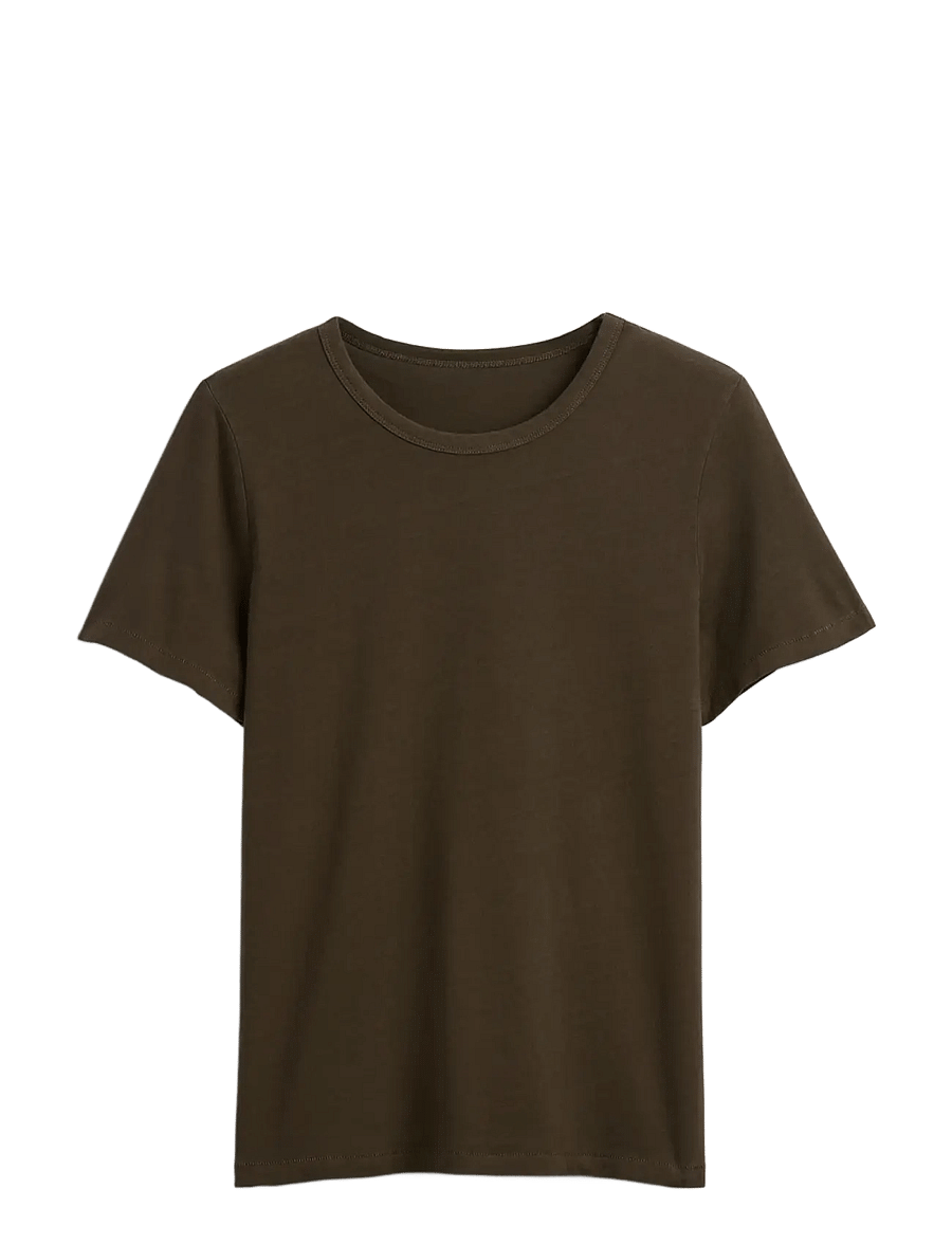 GAP - Organic Cotton VintageSoft T-Shirt from the GAP collection - t-shirts - terra brown - 1
