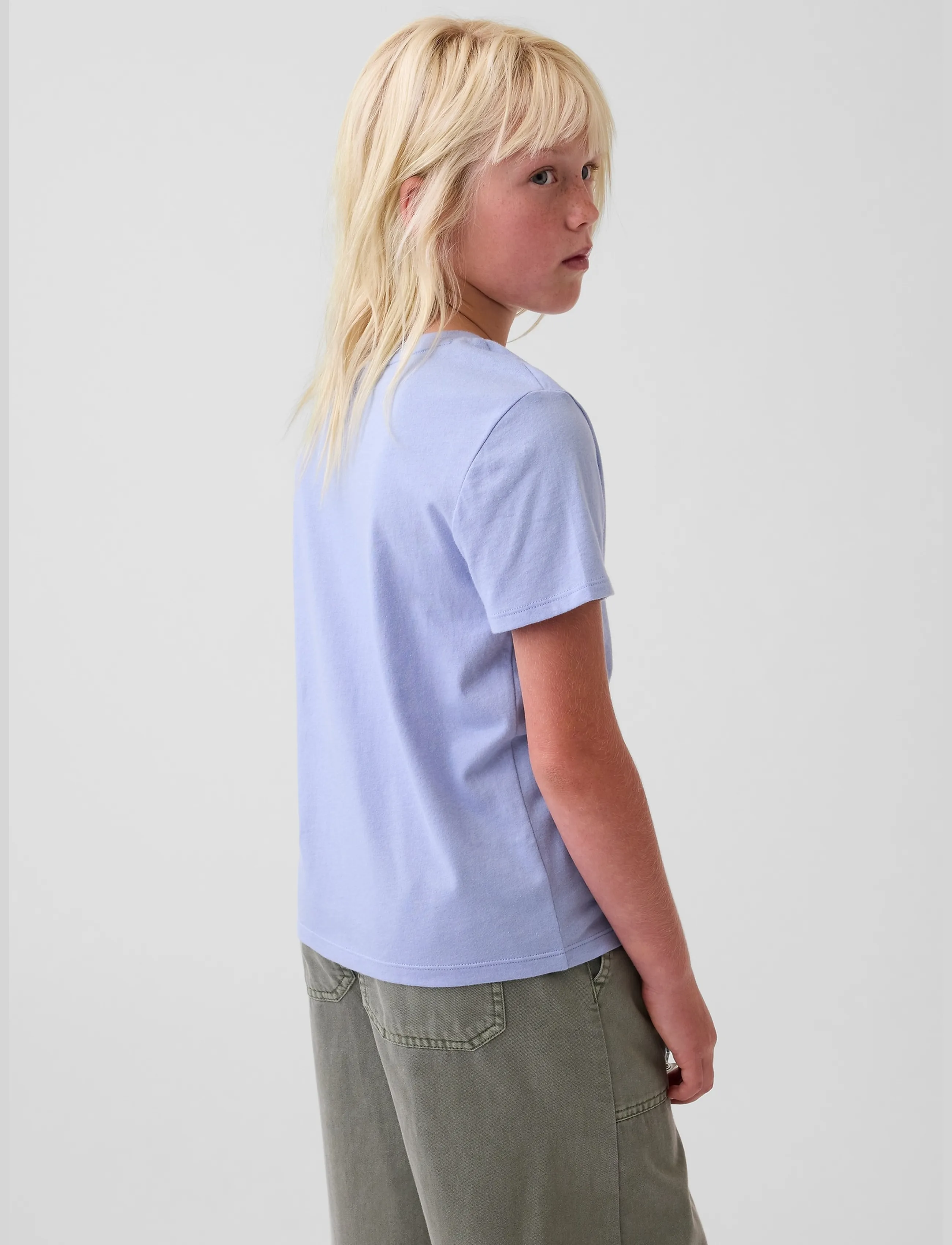 GAP - Kids VintageSoft T-Shirt from the GAP collection - kurzärmelige - air stream blue - 2
