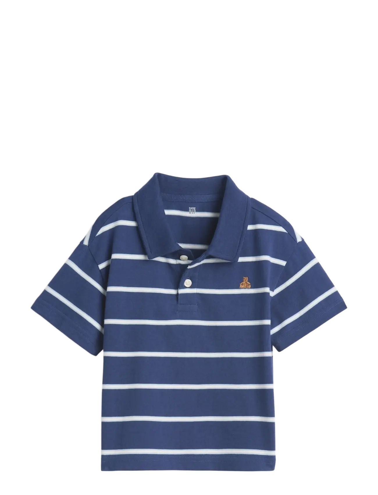 GAP Baby & Toddler Boxy Polo Shirt - Poloshirts - TINY RUGBY DUTCH BLUE / blue