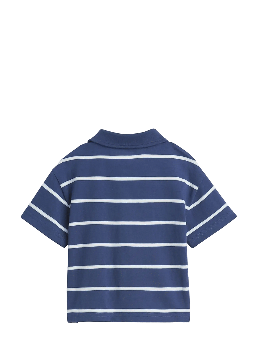 GAP - Baby & Toddler Boxy Polo Shirt - kurzärmelig - tiny rugby dutch blue - 1