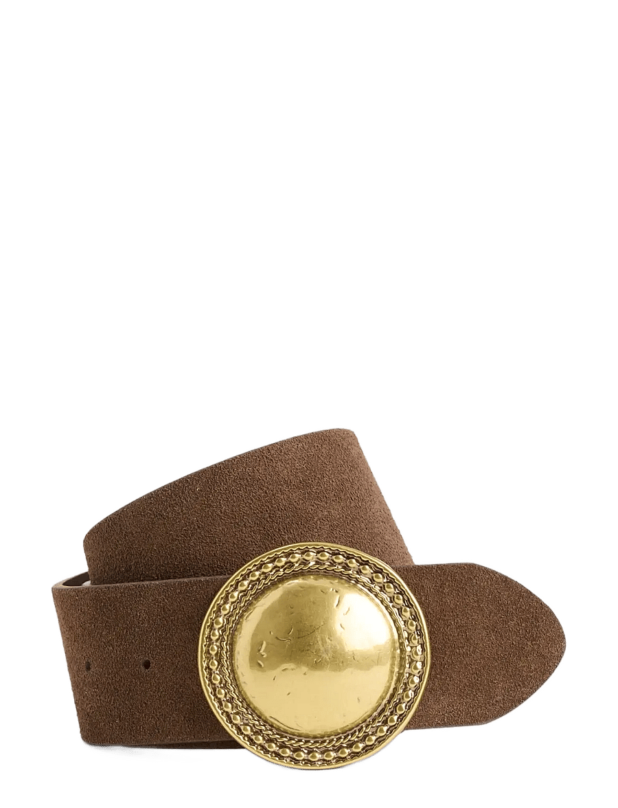 GAP - Suede Western Belt from the GAP collection - läderskärp - dark brown - 0