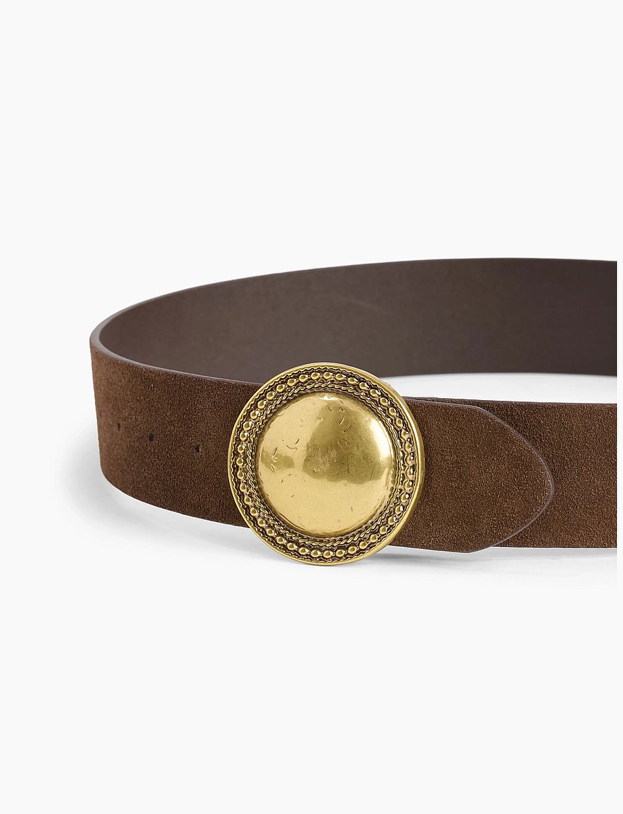 GAP - Suede Western Belt from the GAP collection - läderskärp - dark brown - 2