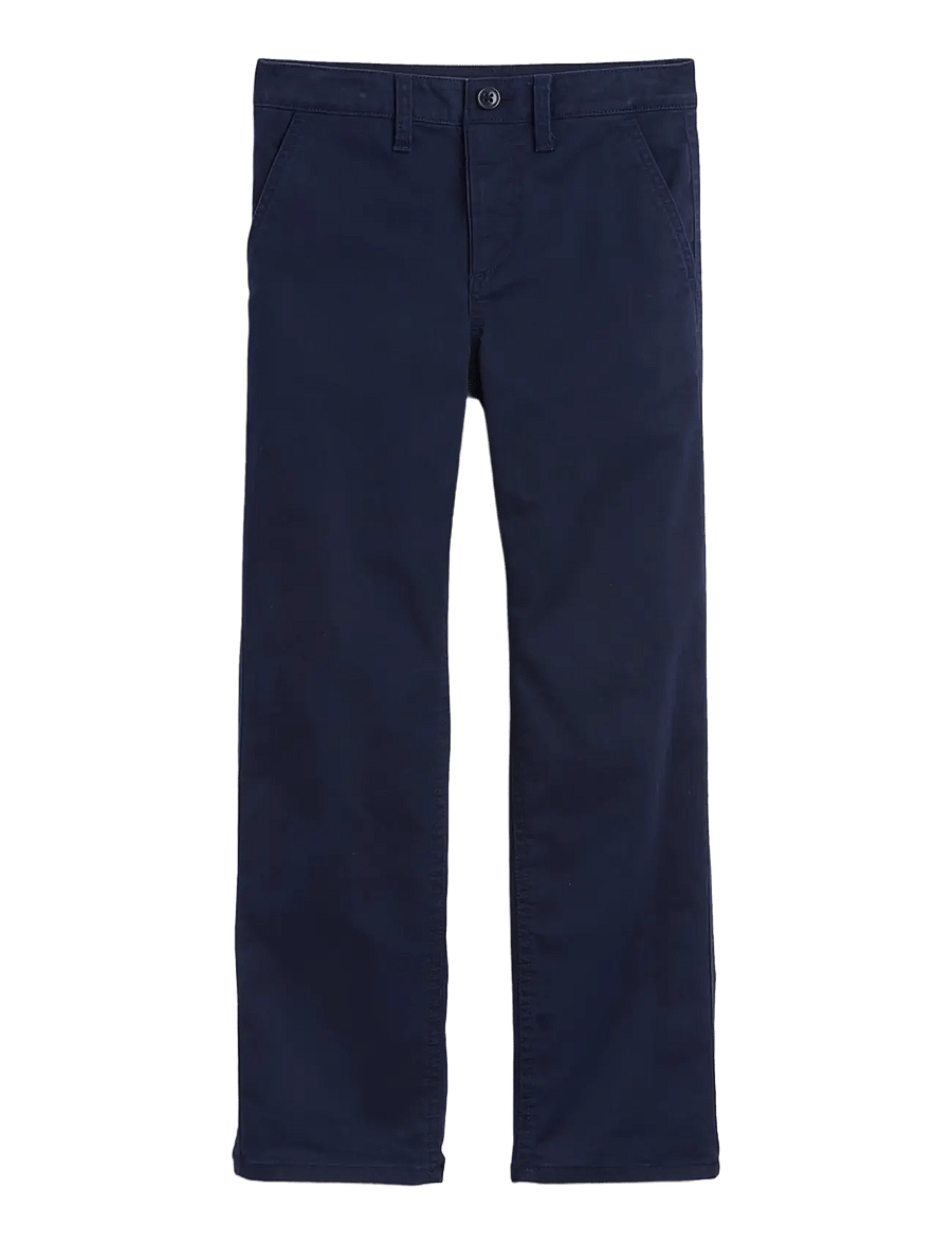 GAP - Kids Modern Uniform Relaxed Straight Khakis - chinos - tapestry navy - 1