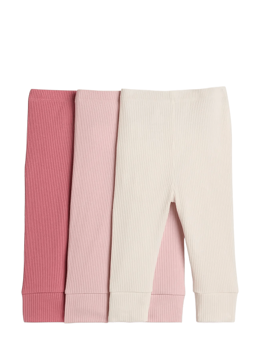 GAP - Baby First Favorites TinyRib Pants (3-Pack) - primitive - 0