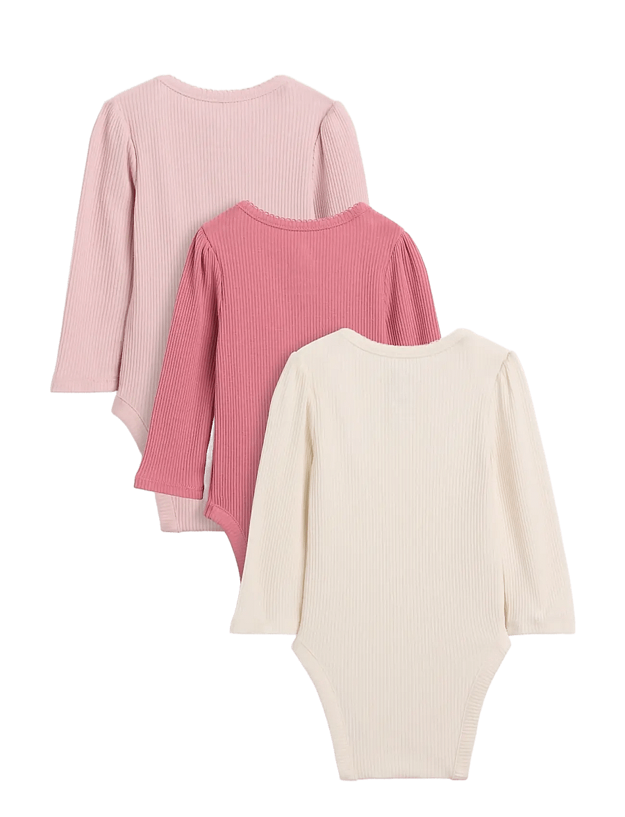 GAP - Baby First Favorites TinyRib Bodysuit (3-Pack) - primitive - 1