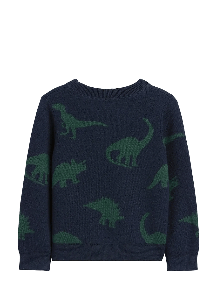 GAP - Baby & Toddler Crewneck Sweater - dinosaur - 1