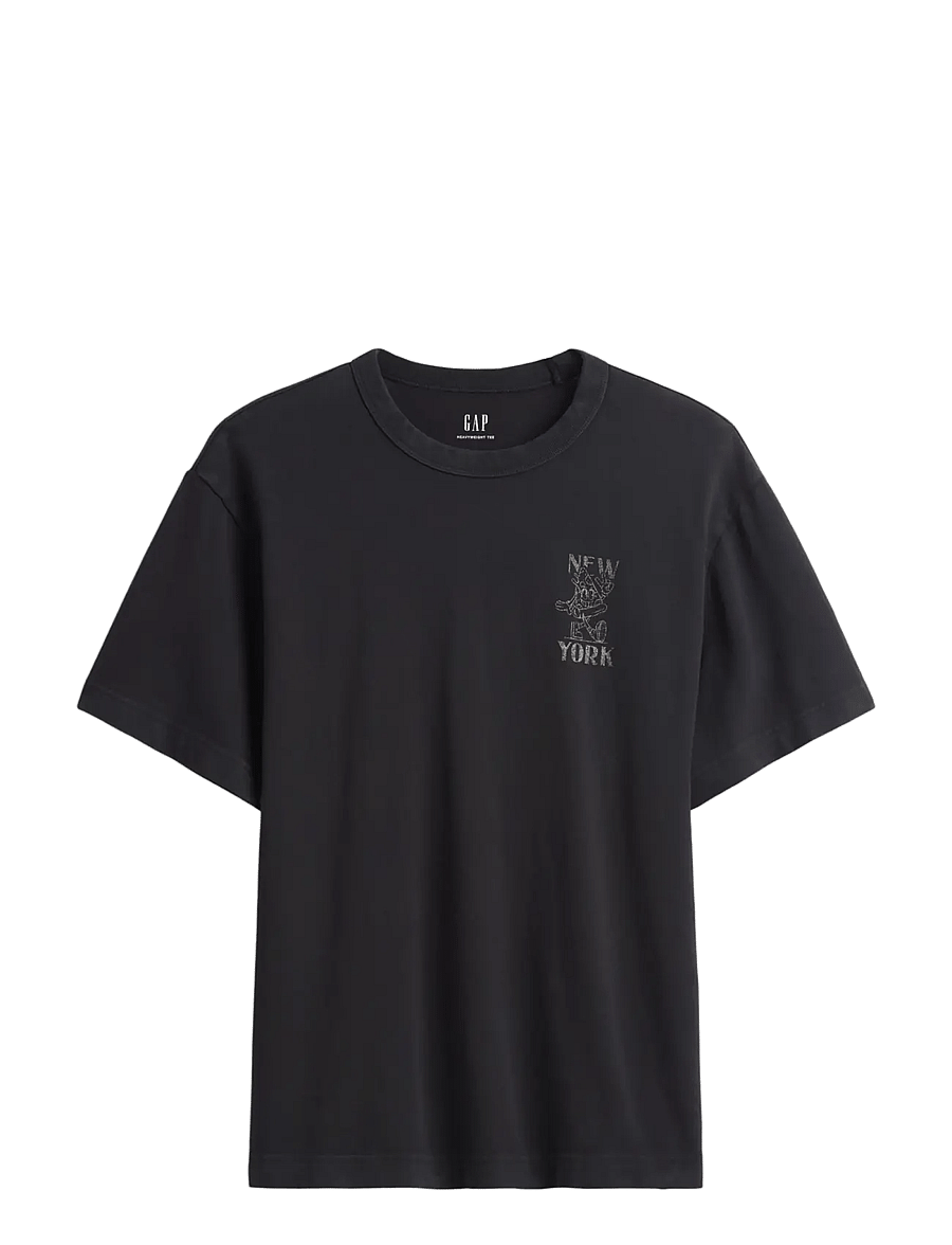 GAP - Heavyweight Relaxed Graphic T-Shirt from the GAP collection - kurzärmelige t-shirts - pizza - 1