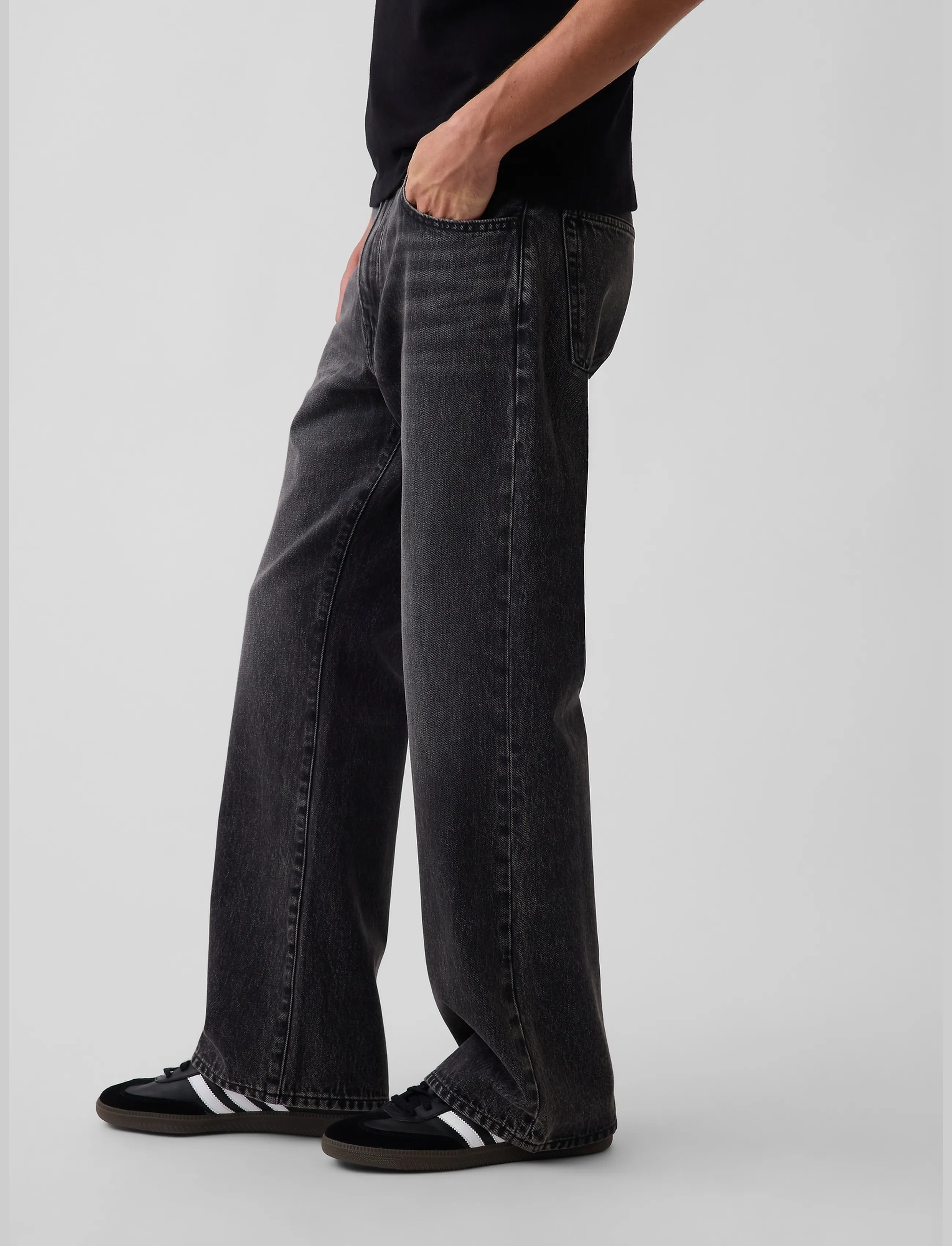 GAP - Loose Boot Fit Jeans from the GAP collection - loose jeans - black wash - 3