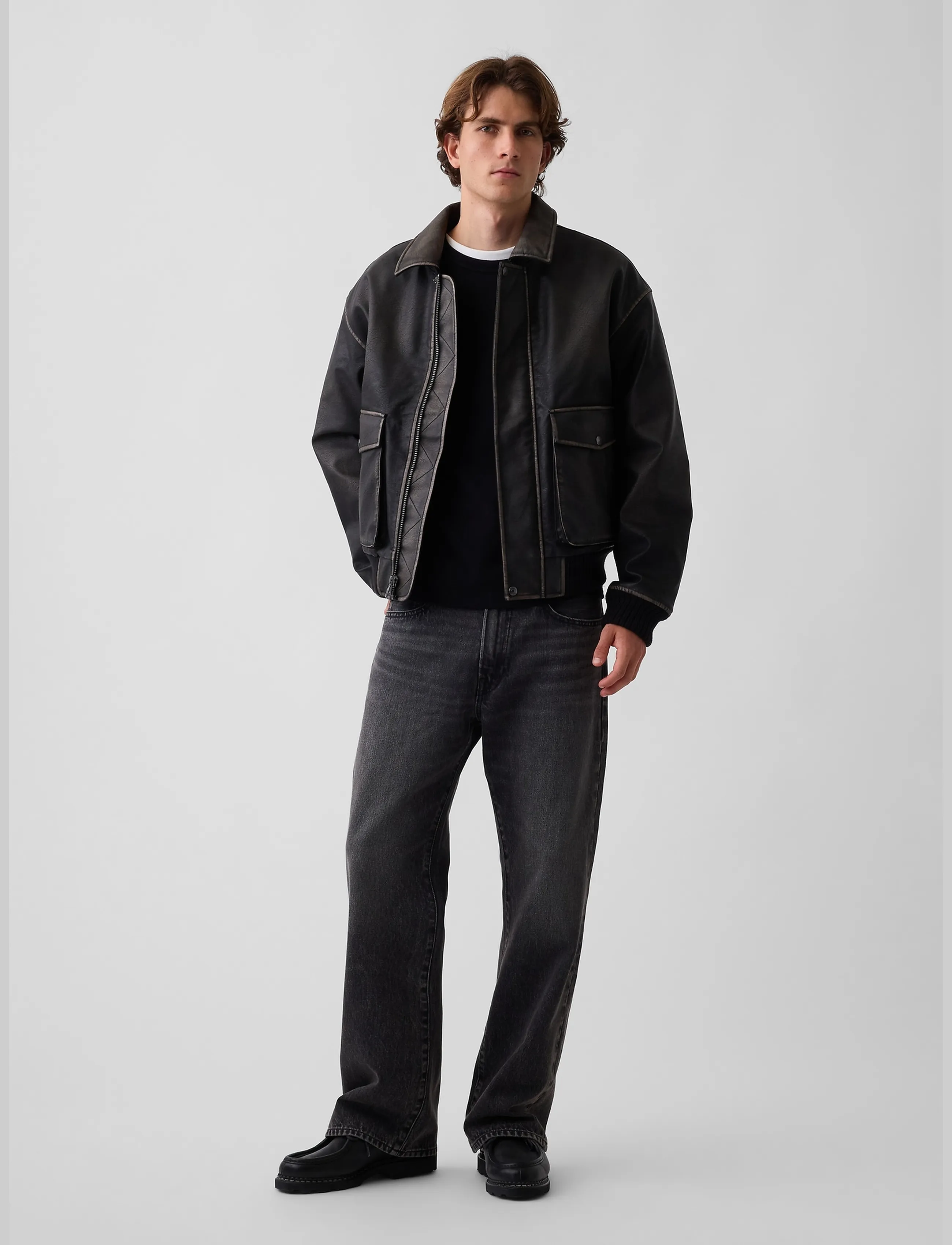 GAP - Loose Boot Fit Jeans from the GAP collection - loose jeans - black wash - 4