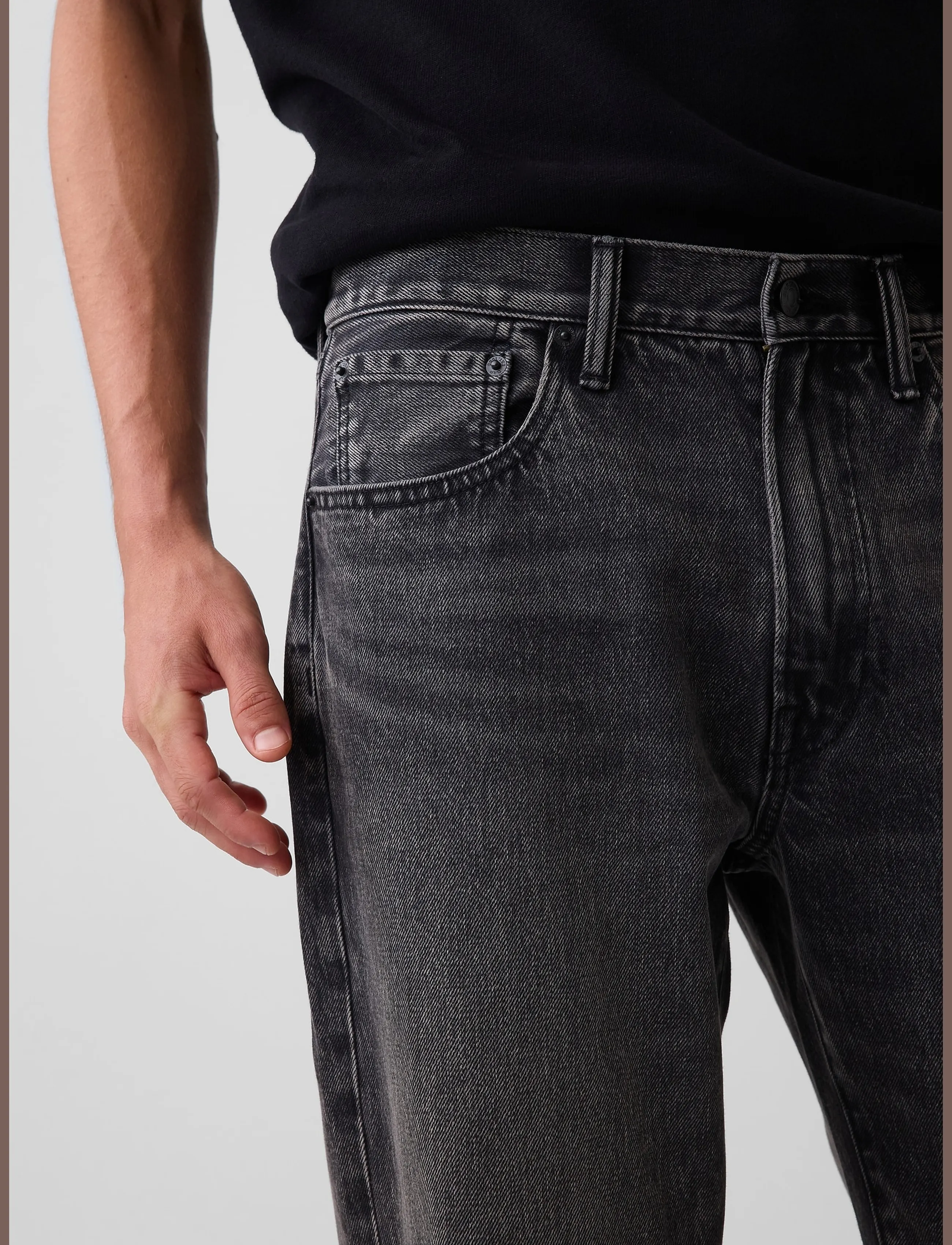 GAP - Loose Boot Fit Jeans from the GAP collection - loose jeans - black wash - 5