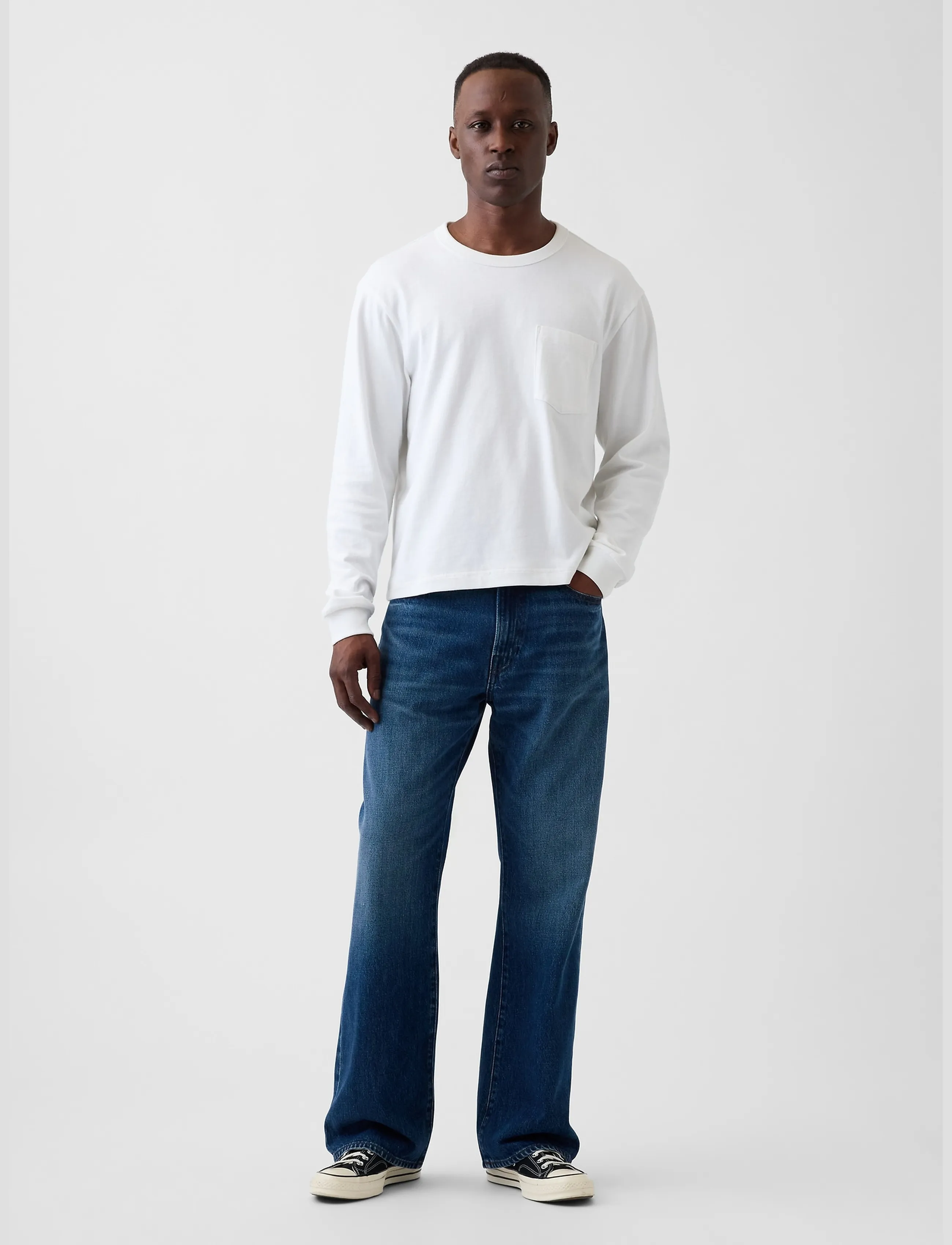 GAP Loose Boot Fit Jeans from the GAP collection - Denimkläder - DARK WASH / blue