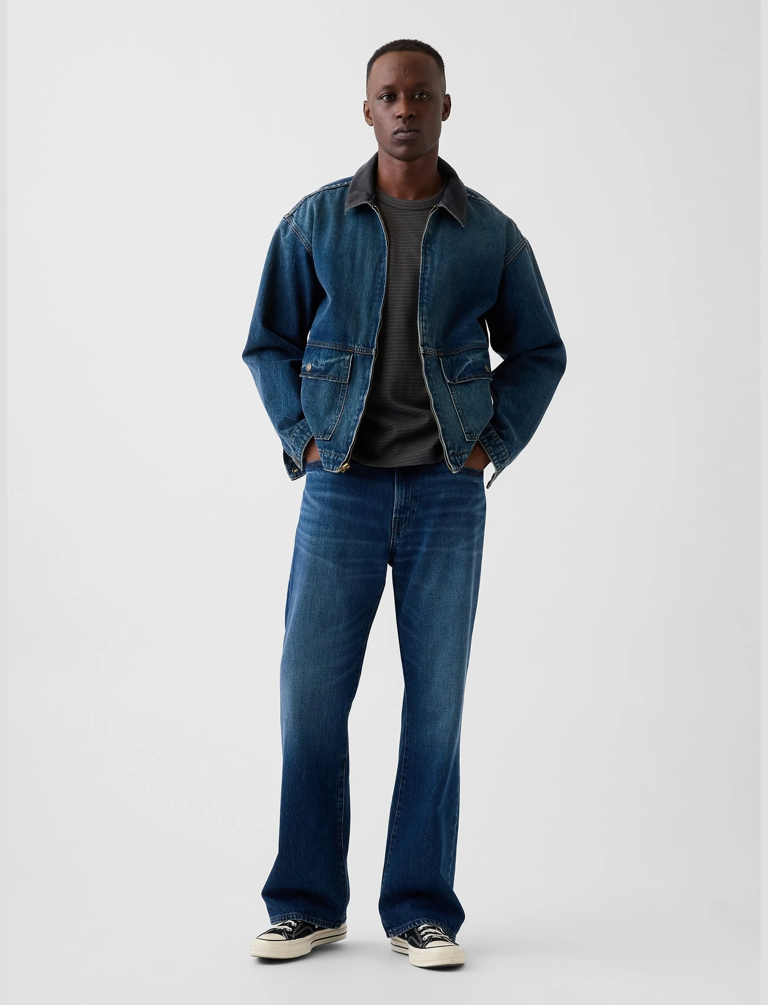 GAP - Loose Boot Fit Jeans from the GAP collection - dark wash - 5