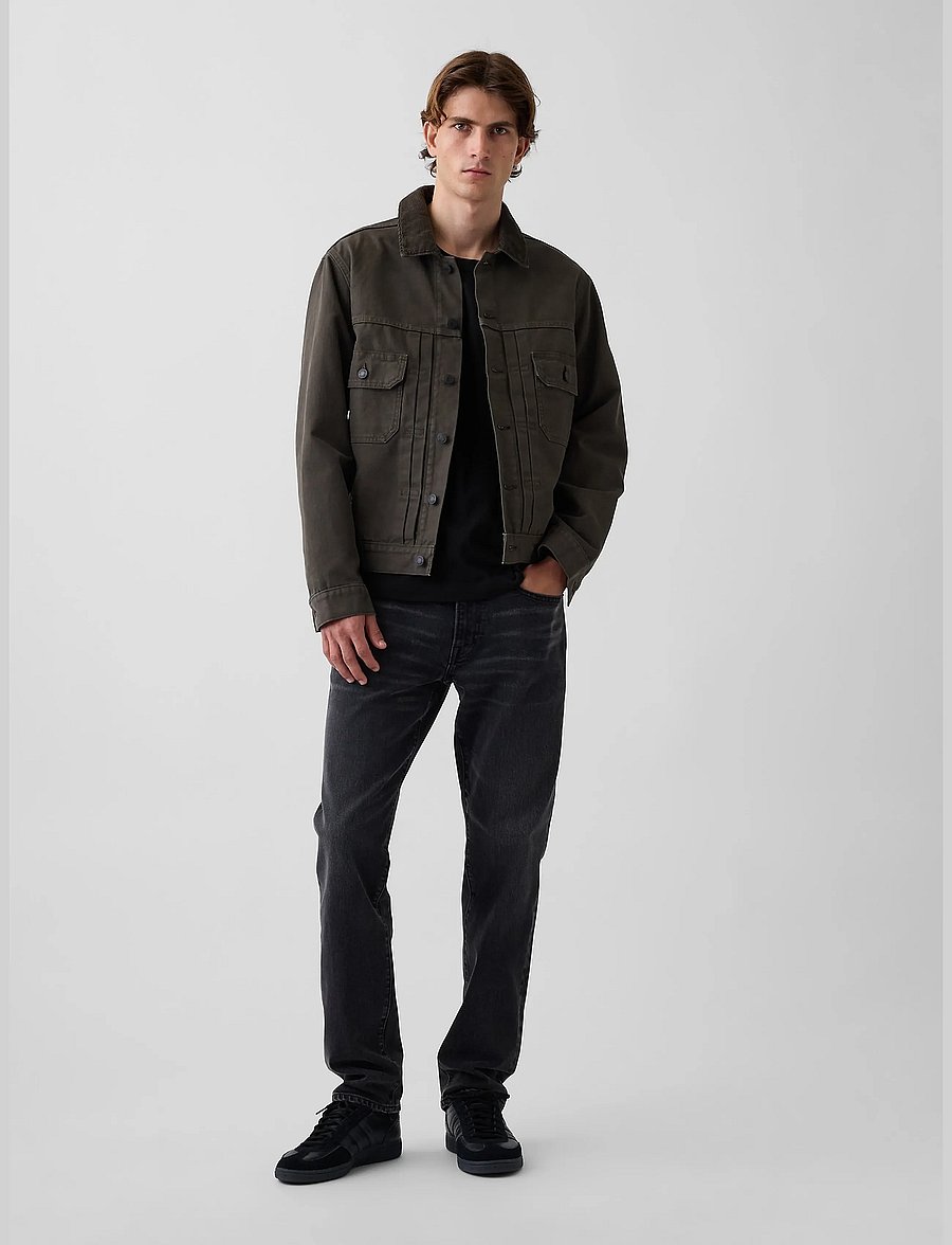 GAP - Long-Sleeved Heavy Relaxed T-Shirt from the GAP collection - långärmade t-shirts - black - 0