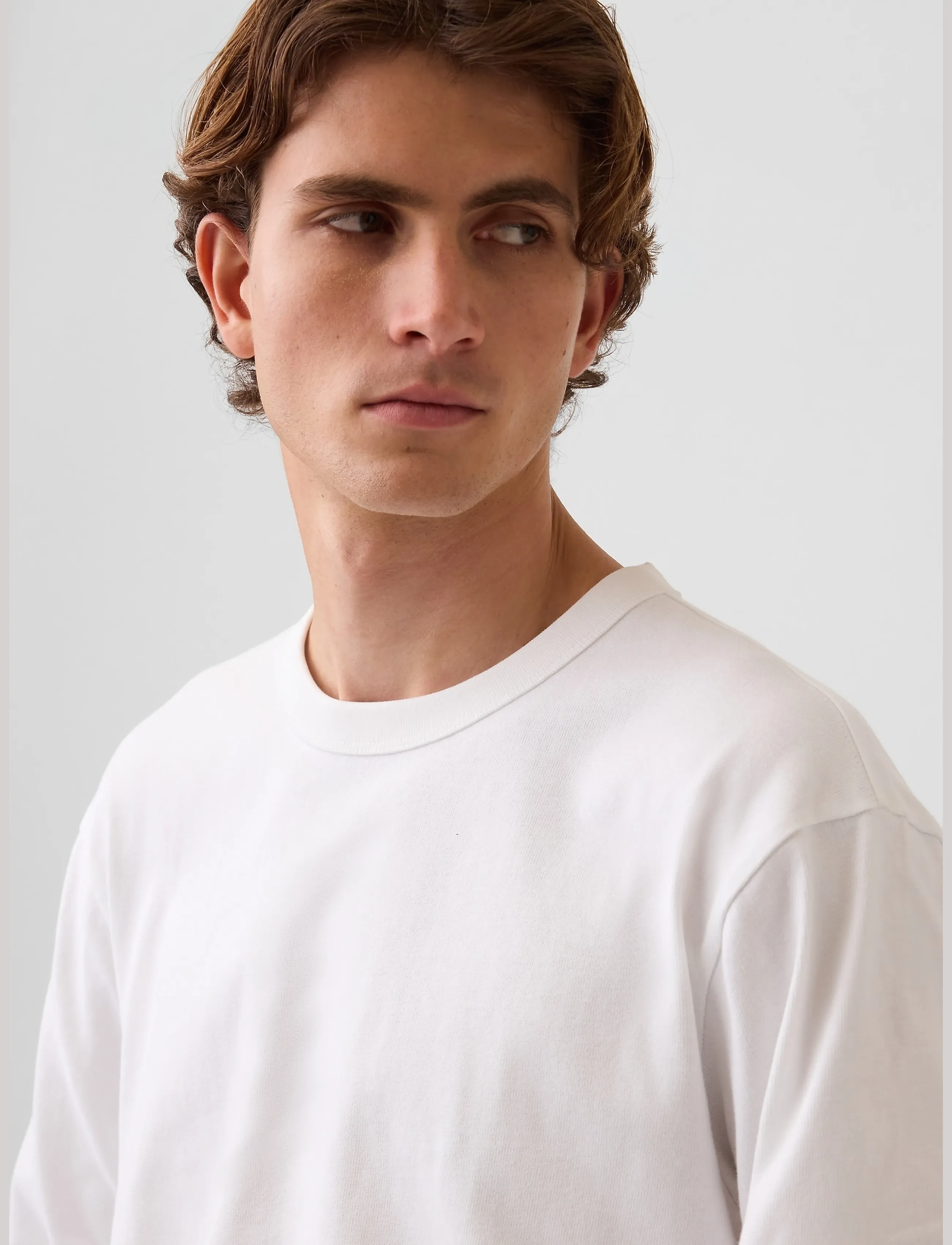 Long-Sleeved Heavy Relaxed T-Shirt From The Gap Collection 2