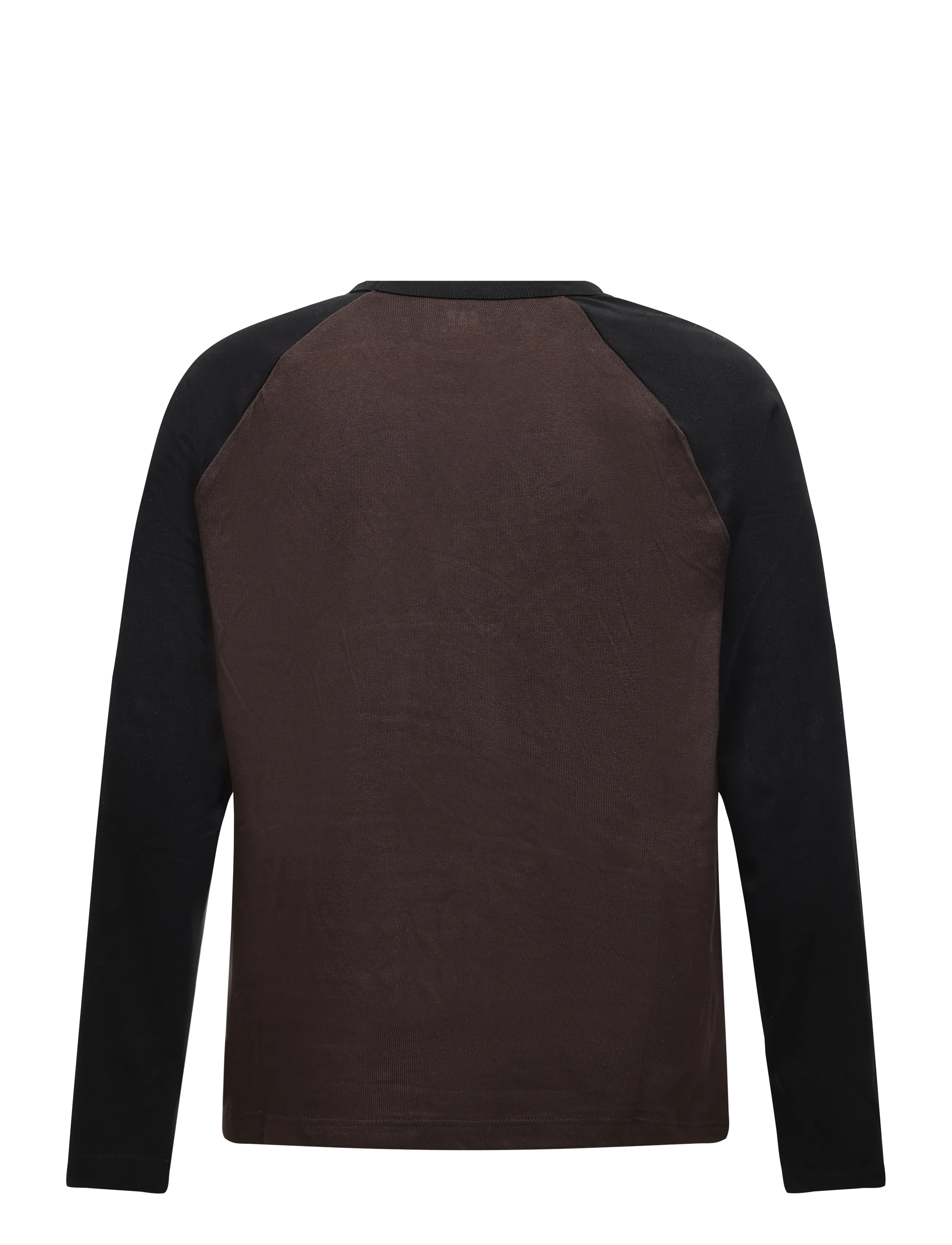 GAP - Long-Sleeved Heavy Relaxed T-Shirt from the GAP collection - langærmede t-shirts - warm dark brown - 2