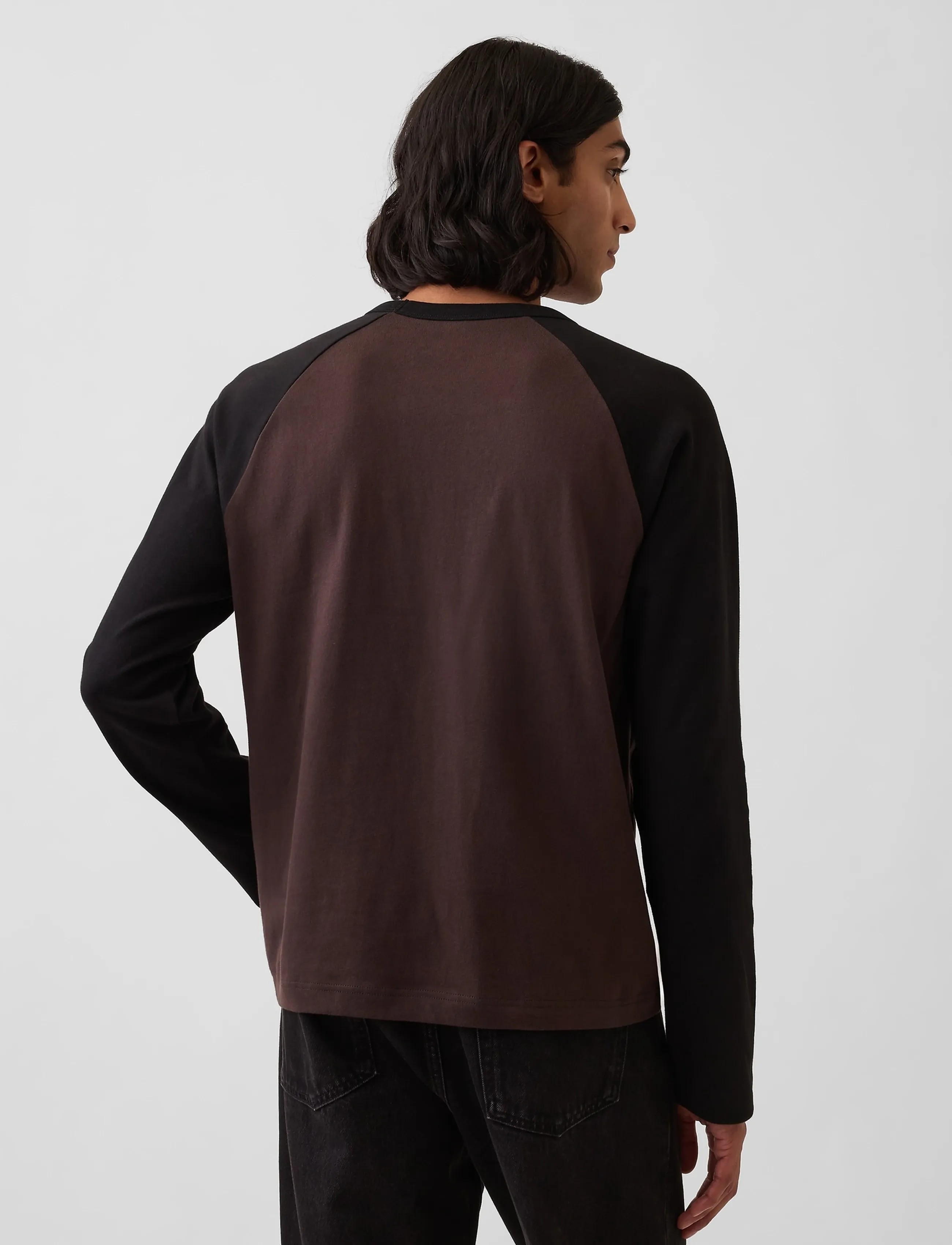 Long-Sleeved Heavy Relaxed T-Shirt From The Gap Collection 3