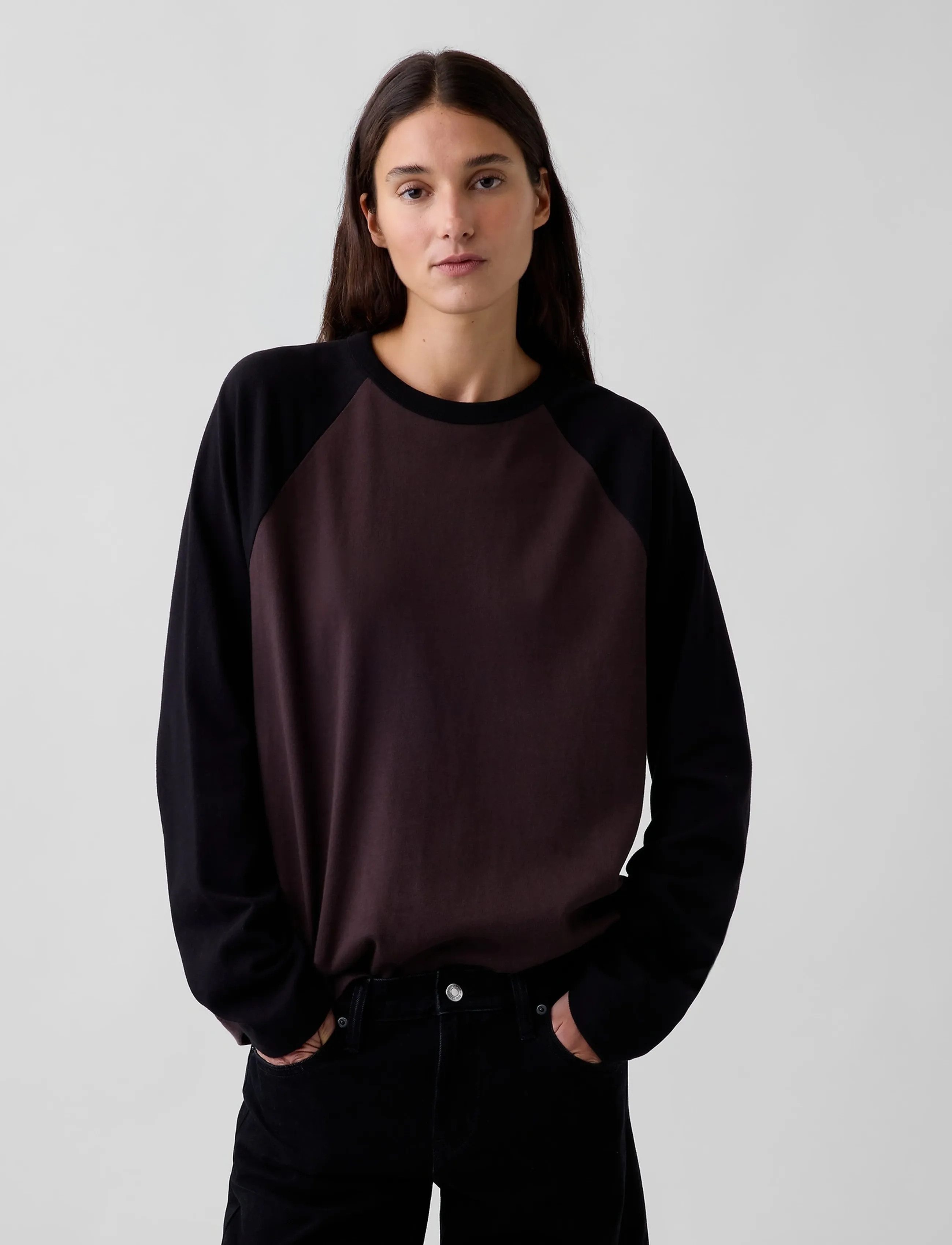 Long-Sleeved Heavy Relaxed T-Shirt From The Gap Collection 4