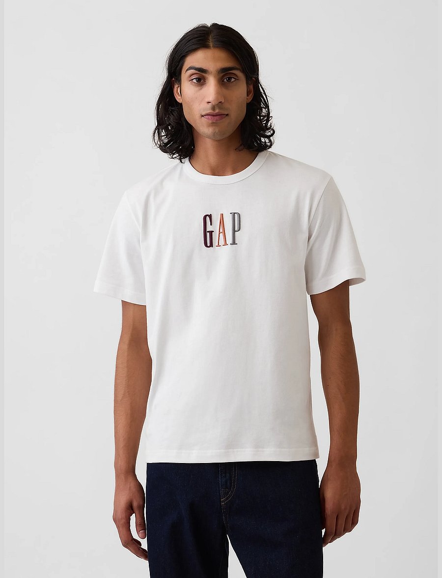 GAP - Corp Logo T-Shirt from the GAP collection - kortärmade t-shirts - fresh white - 0
