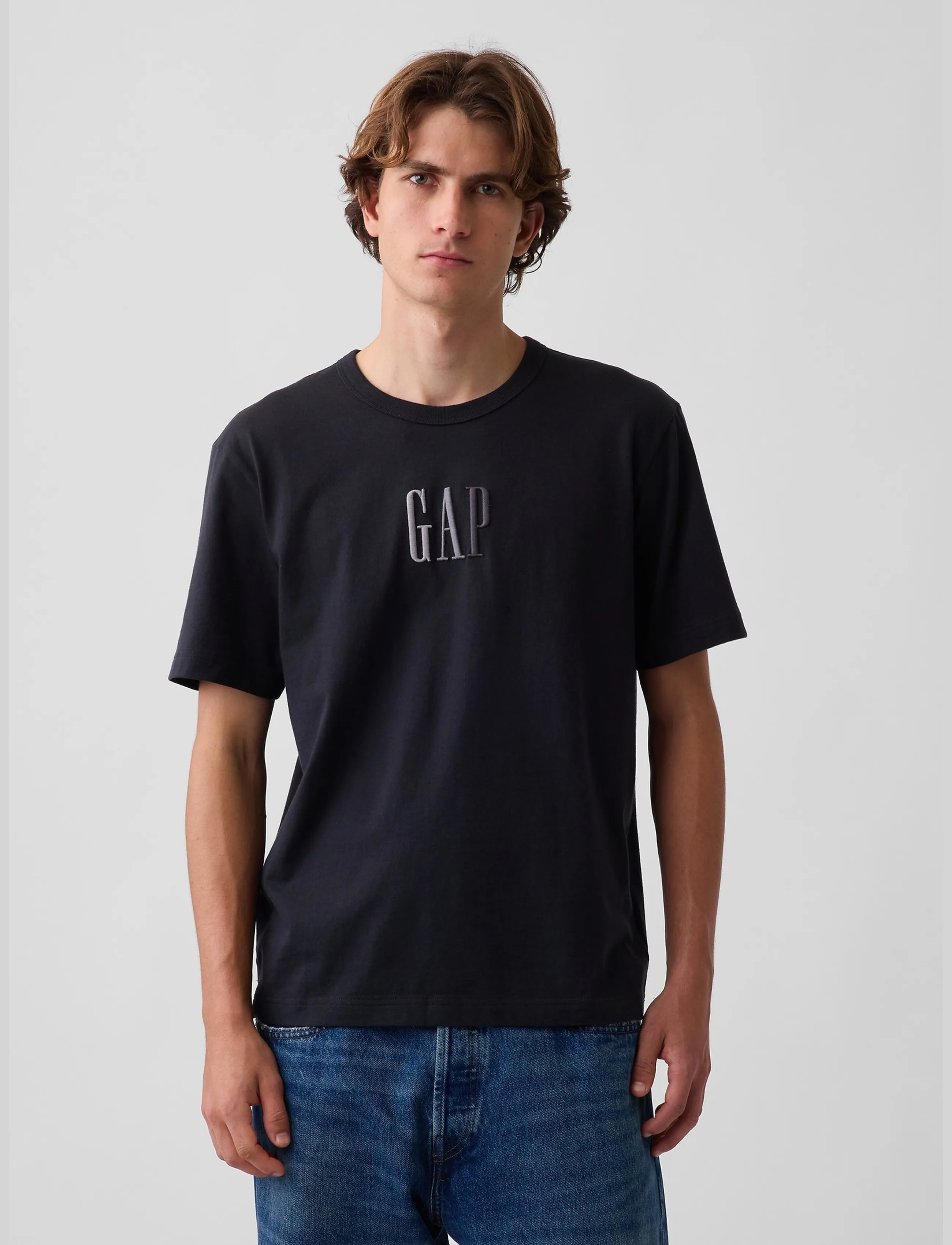 GAP Corp Logo T-Shirt from the GAP collection - T-shirts - MOONLESS NIGHT / black