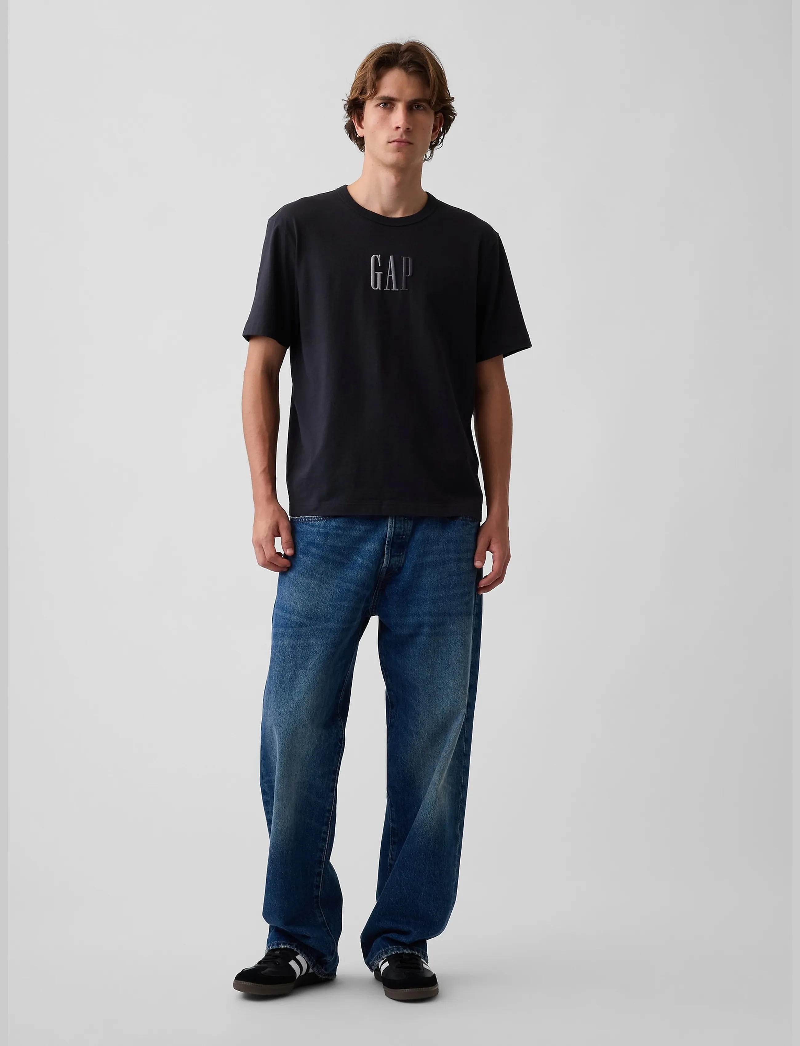 GAP - Corp Logo T-Shirt from the GAP collection - kortärmade t-shirts - moonless night - 2