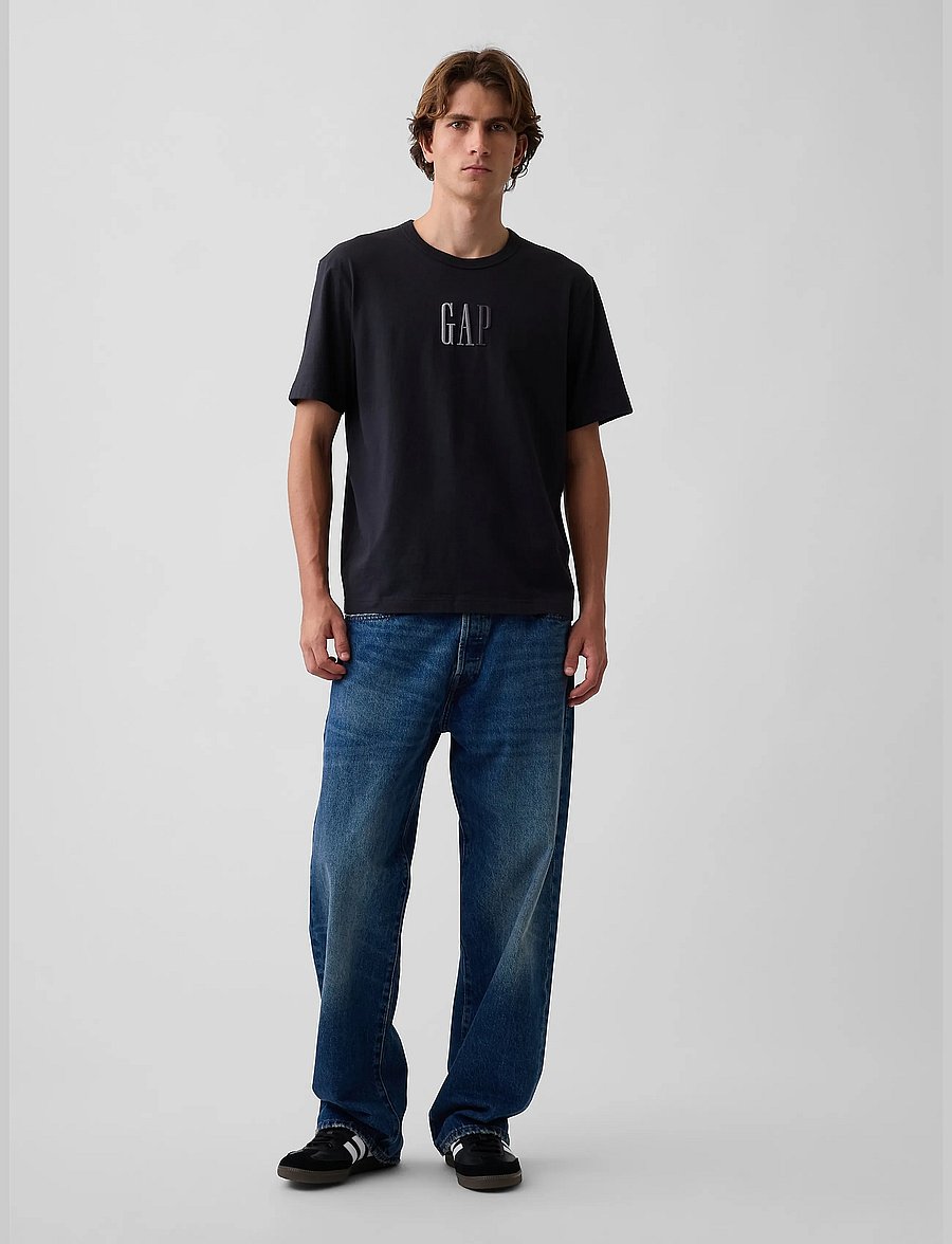 GAP - Corp Logo T-Shirt from the GAP collection - kortärmade t-shirts - moonless night - 2