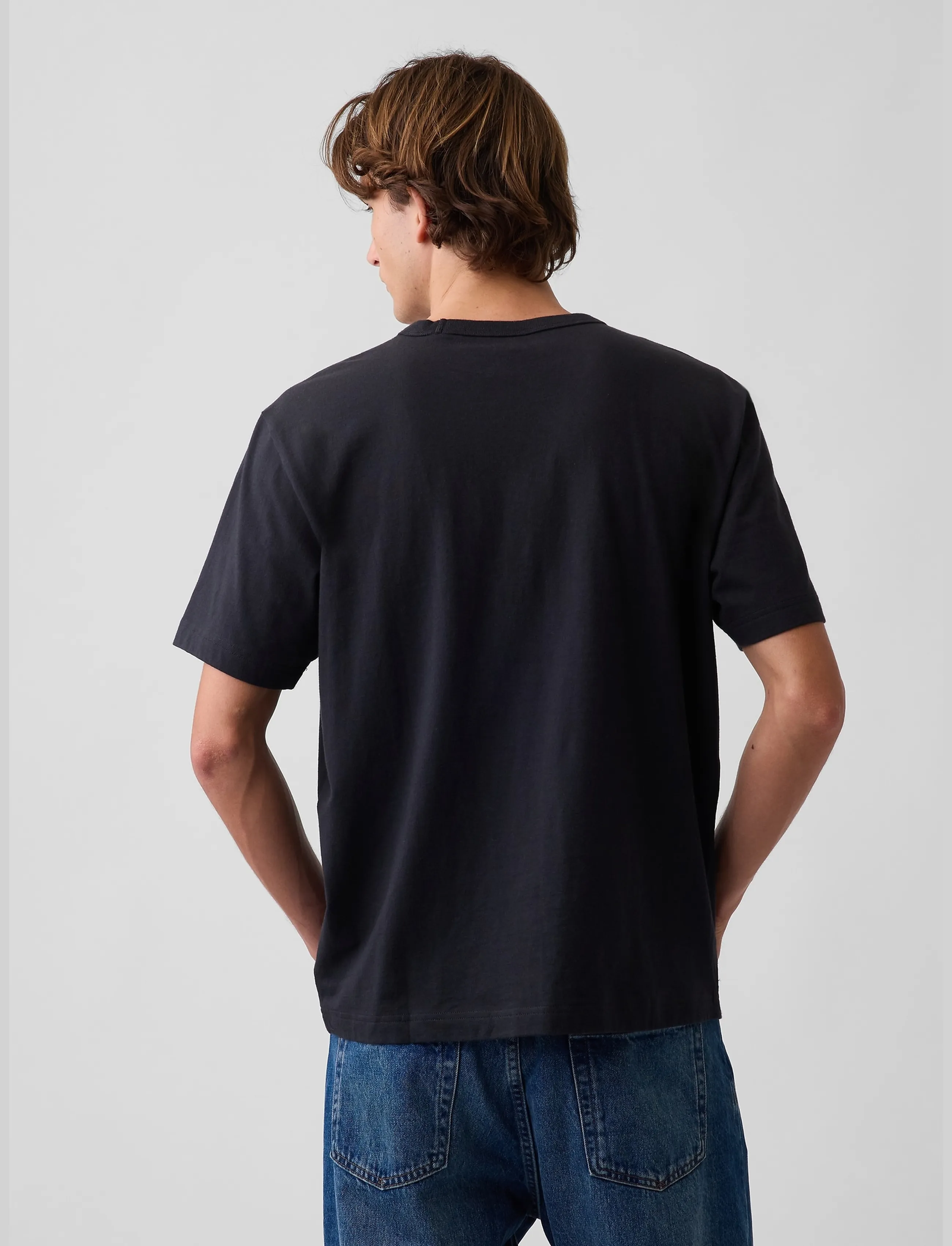 GAP - Corp Logo T-Shirt from the GAP collection - kortärmade t-shirts - moonless night - 3