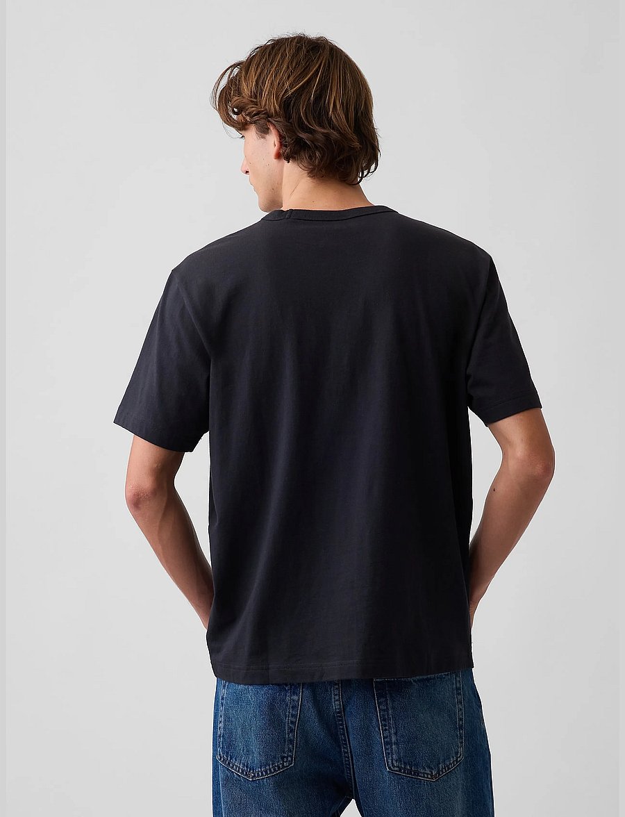 GAP - Corp Logo T-Shirt from the GAP collection - kortärmade t-shirts - moonless night - 3
