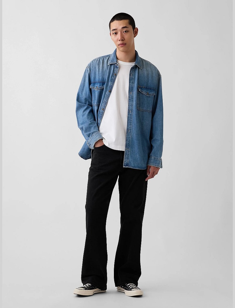 GAP - Loose Boot Jeans from the GAP collection - black 22 - 0
