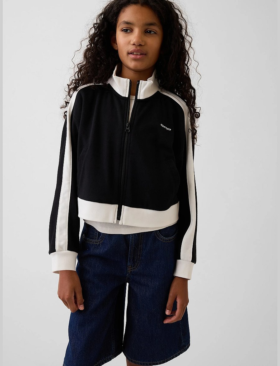 GAP - Full-Zip Track Jacket from the GAP collection - black - 0