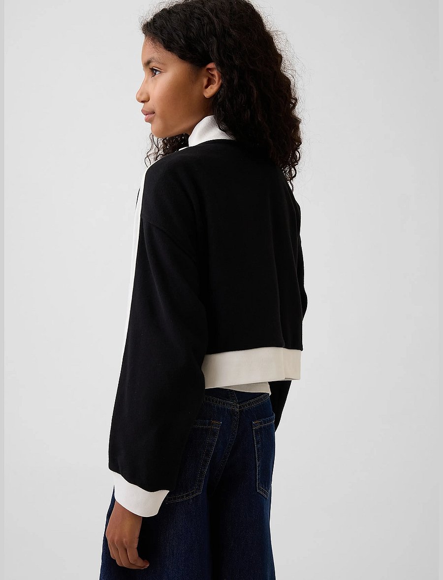 GAP - Full-Zip Track Jacket from the GAP collection - black - 2