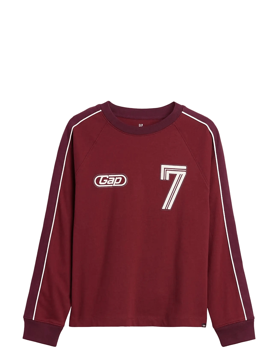GAP - Oversized Sporty T-Shirt from the GAP collection - radish - 0