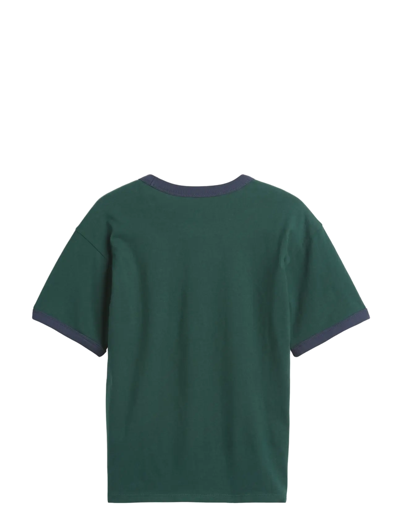 GAP - Kids Relaxed New York Graphic Ringer T-Shirt - kurzärmelige - deep hunter 505 - 1