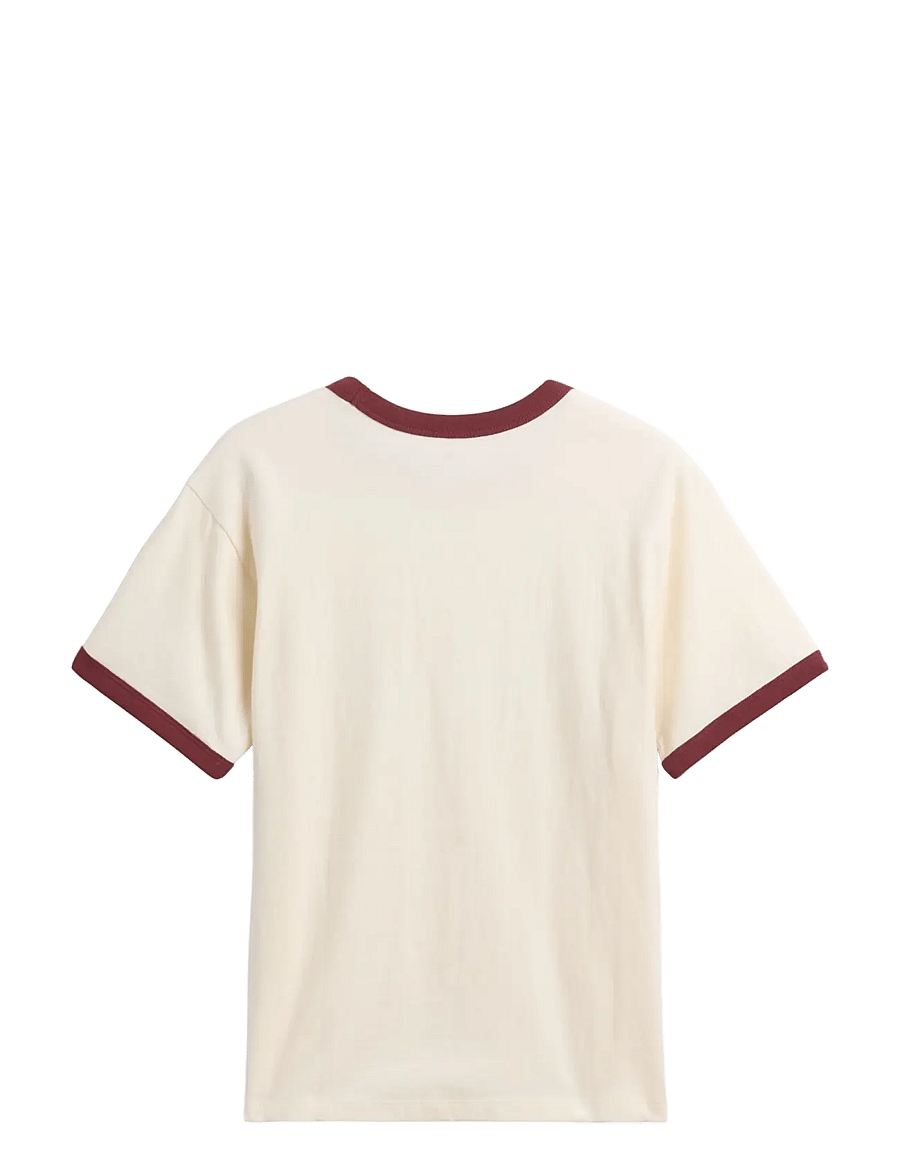 GAP - Kids Relaxed New York Graphic Ringer T-Shirt - kurzärmelige - ivory frost - 1