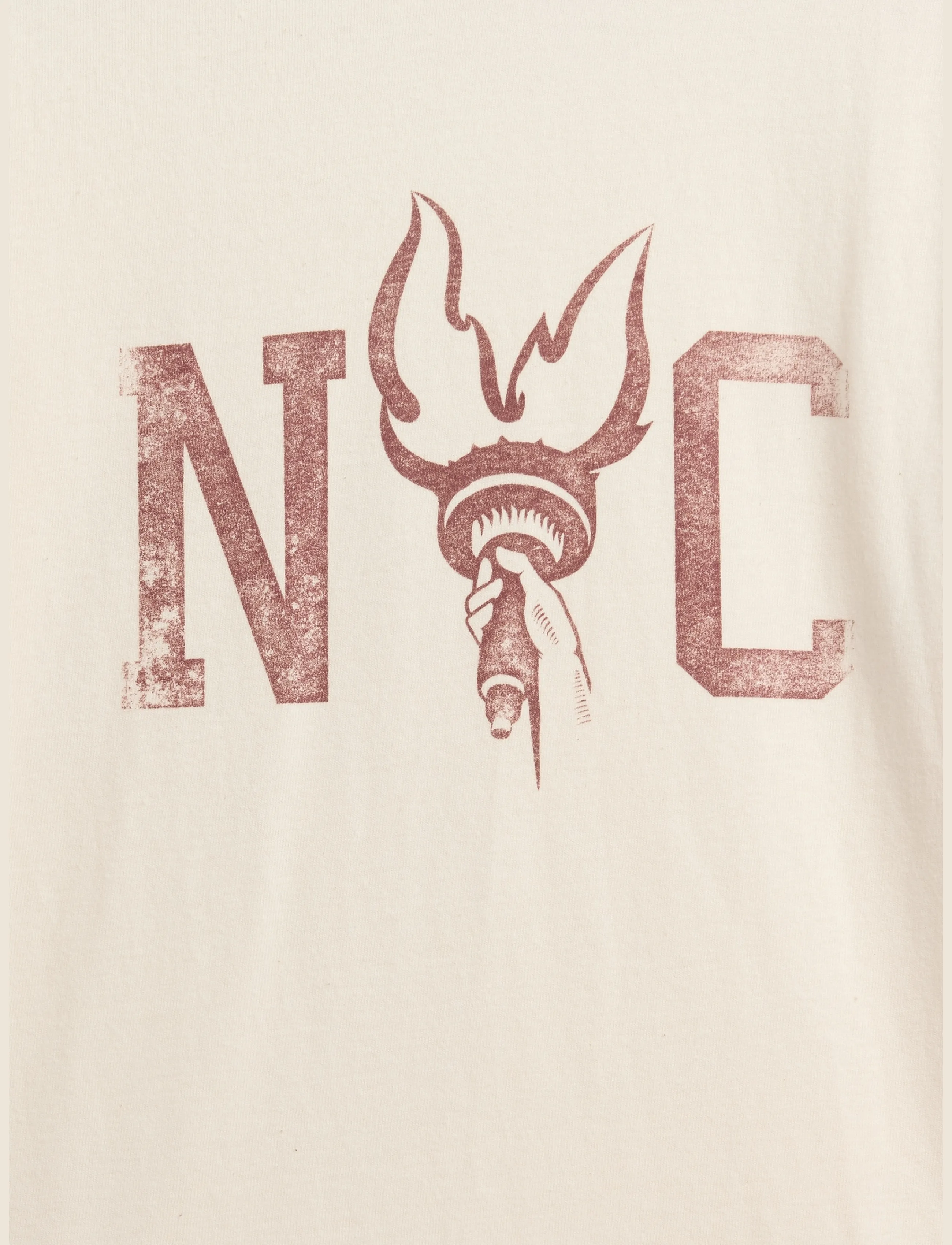 GAP - Kids Relaxed New York Graphic Ringer T-Shirt - kurzärmelige - ivory frost - 2