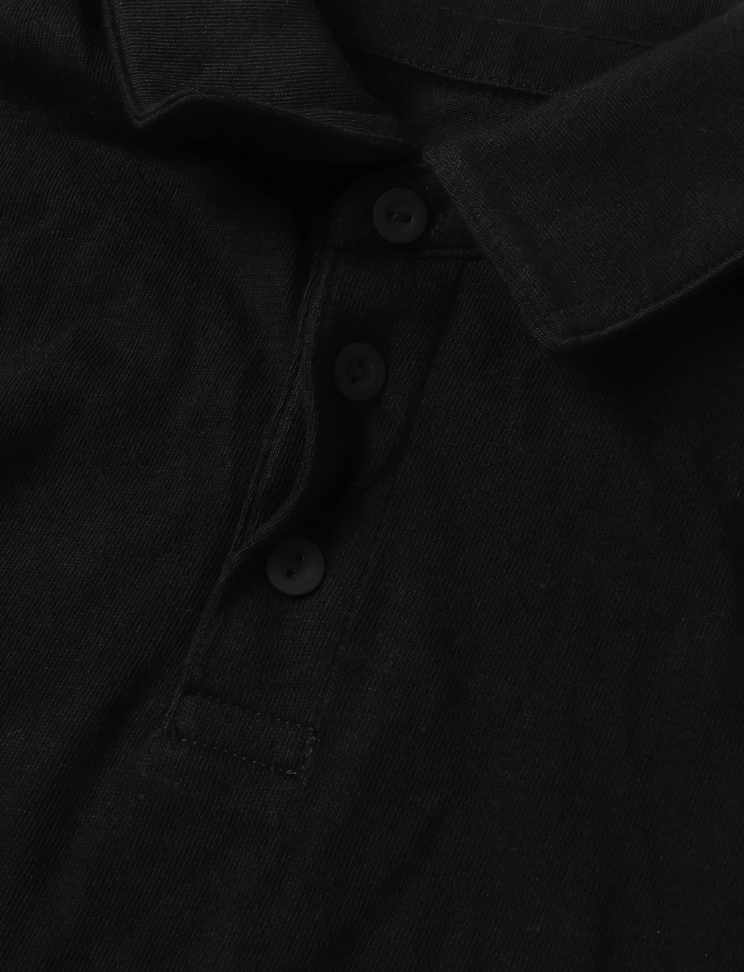 GAP - Relaxed Polo Top from the GAP collection - long-sleeved polos - black 1 - 4