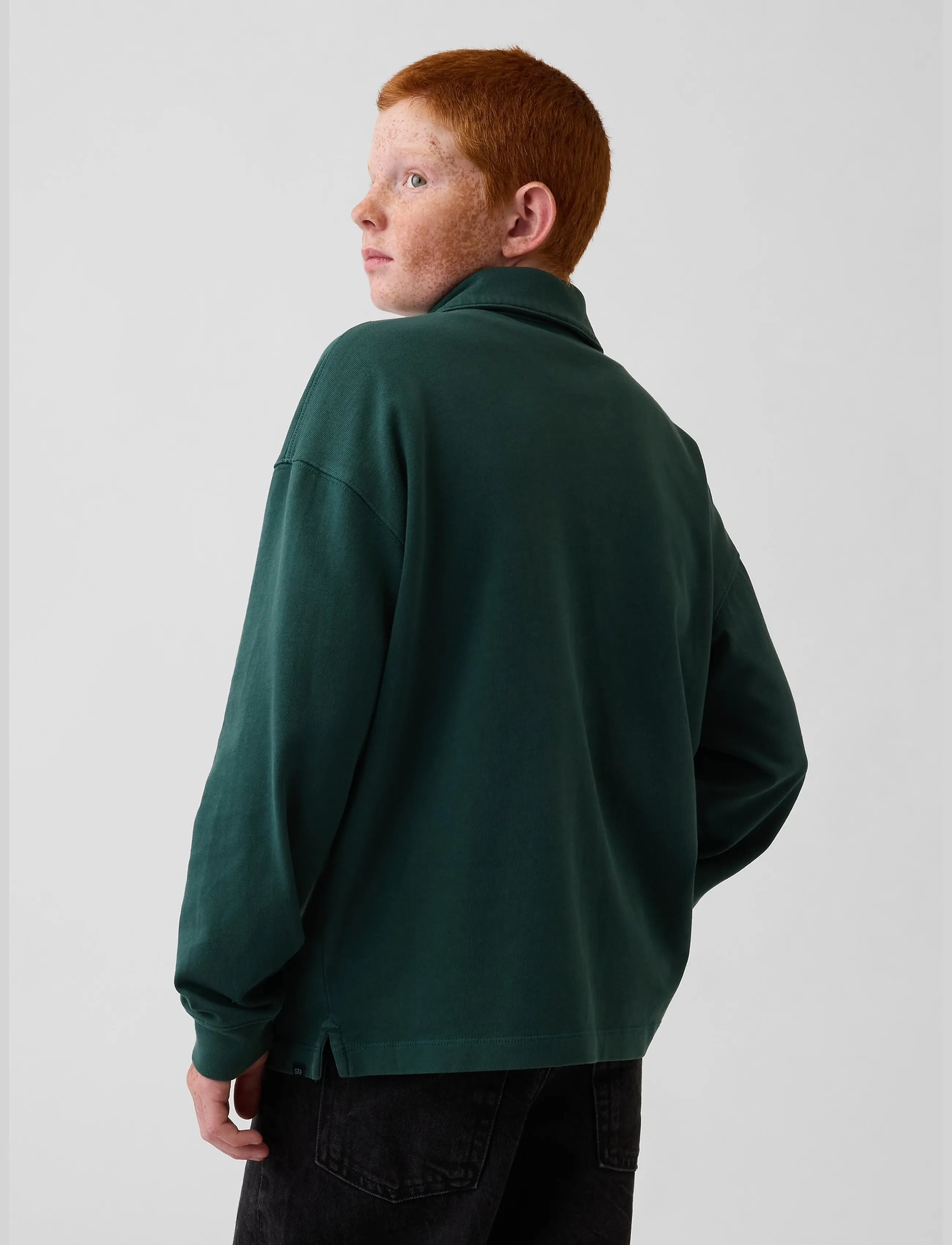 GAP - Relaxed Polo Top from the GAP collection - deep hunter v2 - 3