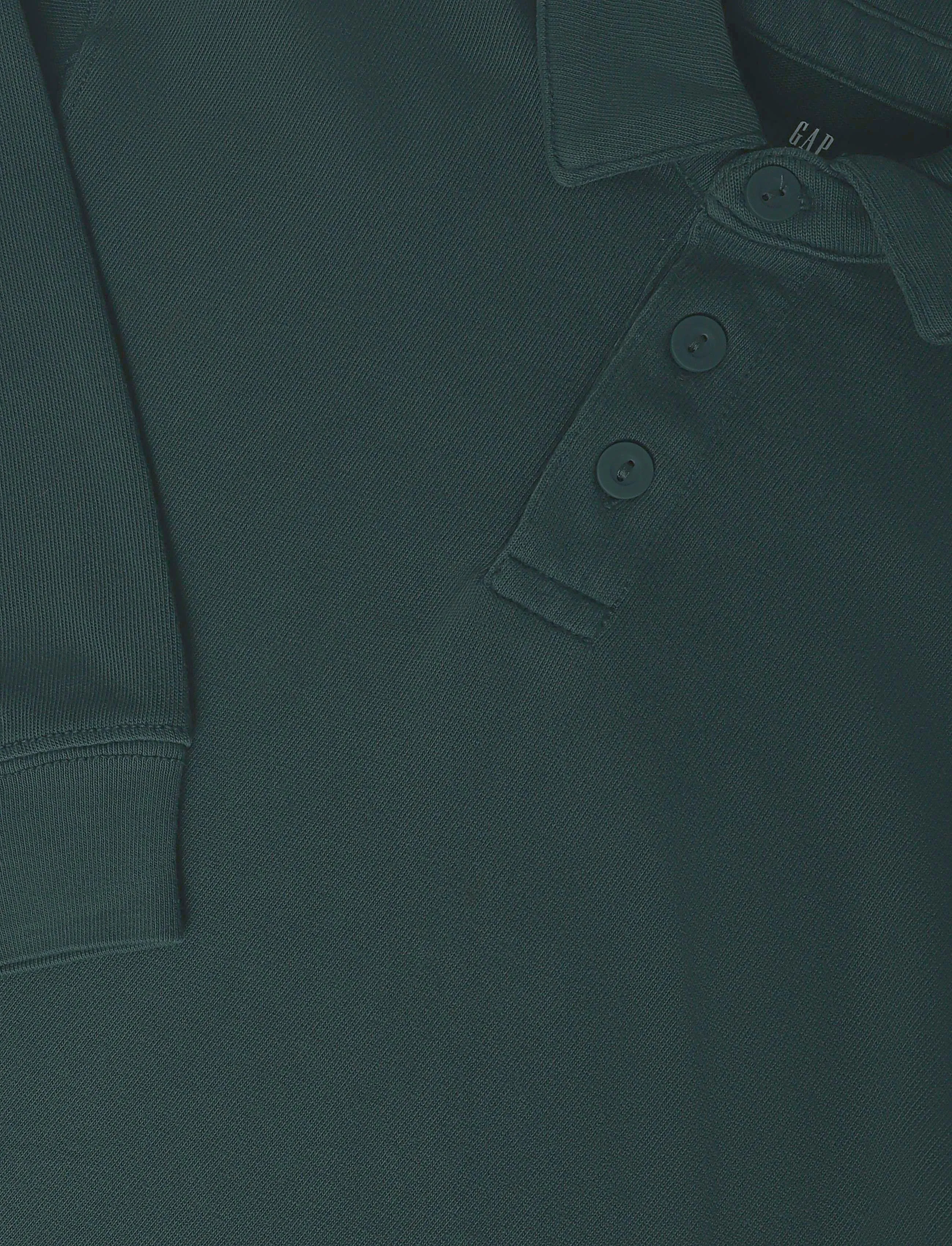 GAP - Relaxed Polo Top from the GAP collection - langärmelig poloshirt - deep hunter v2 - 5