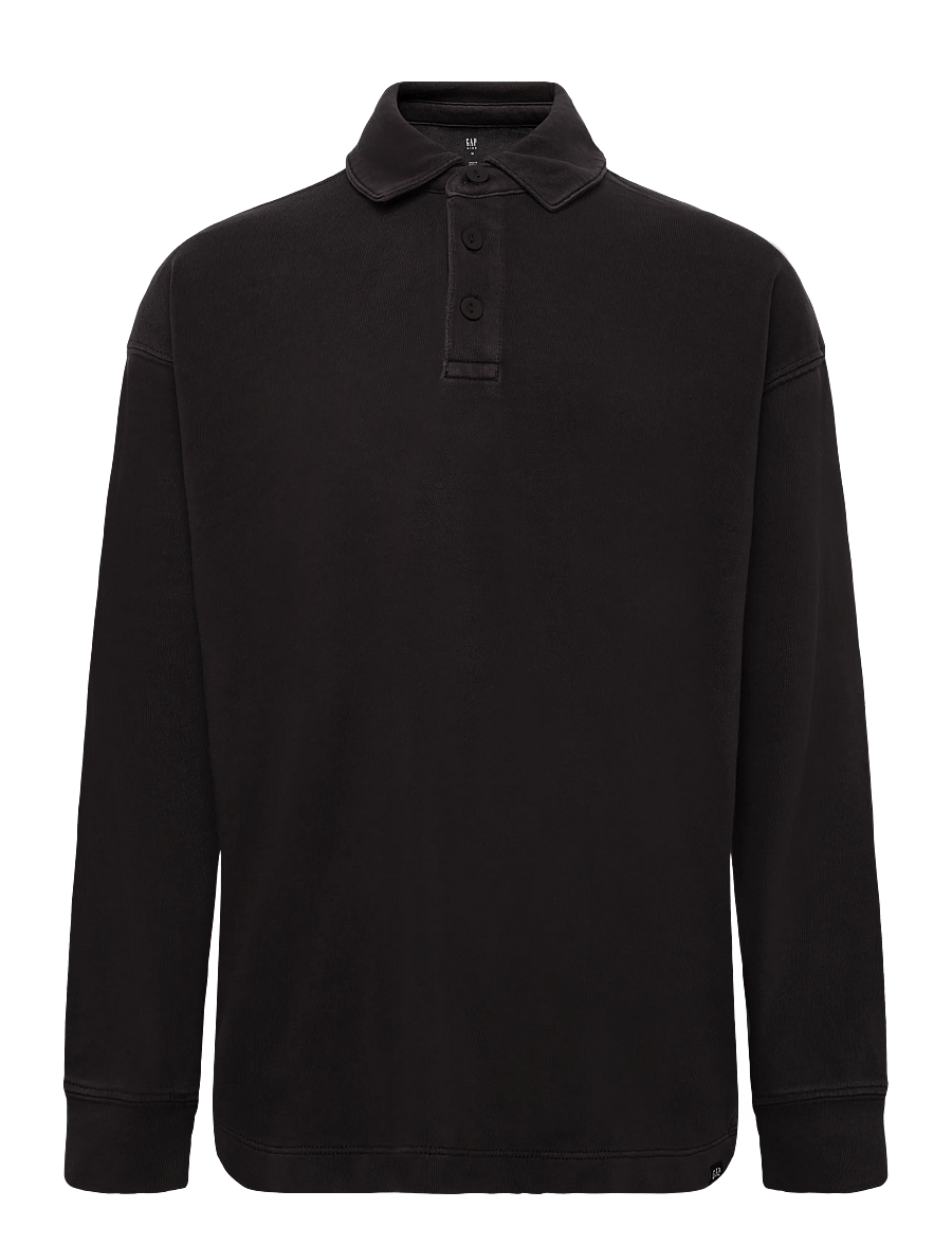 GAP - Relaxed Polo Top from the GAP collection - långärmade pikéer - terra brown - 1